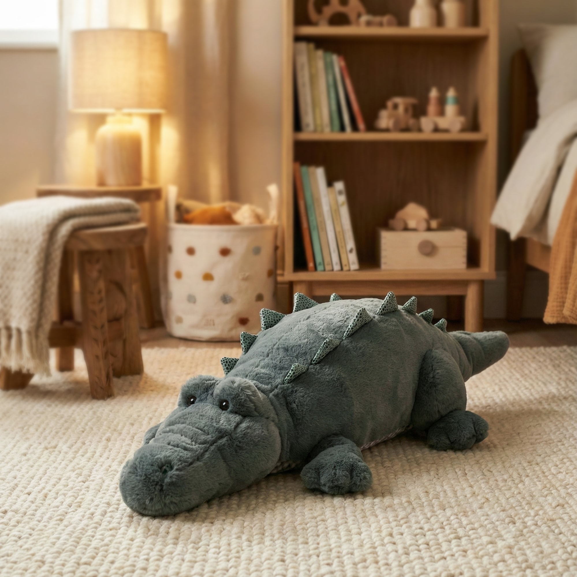 Green Spike The Alligator Soft Toy (64cm) - View 2
