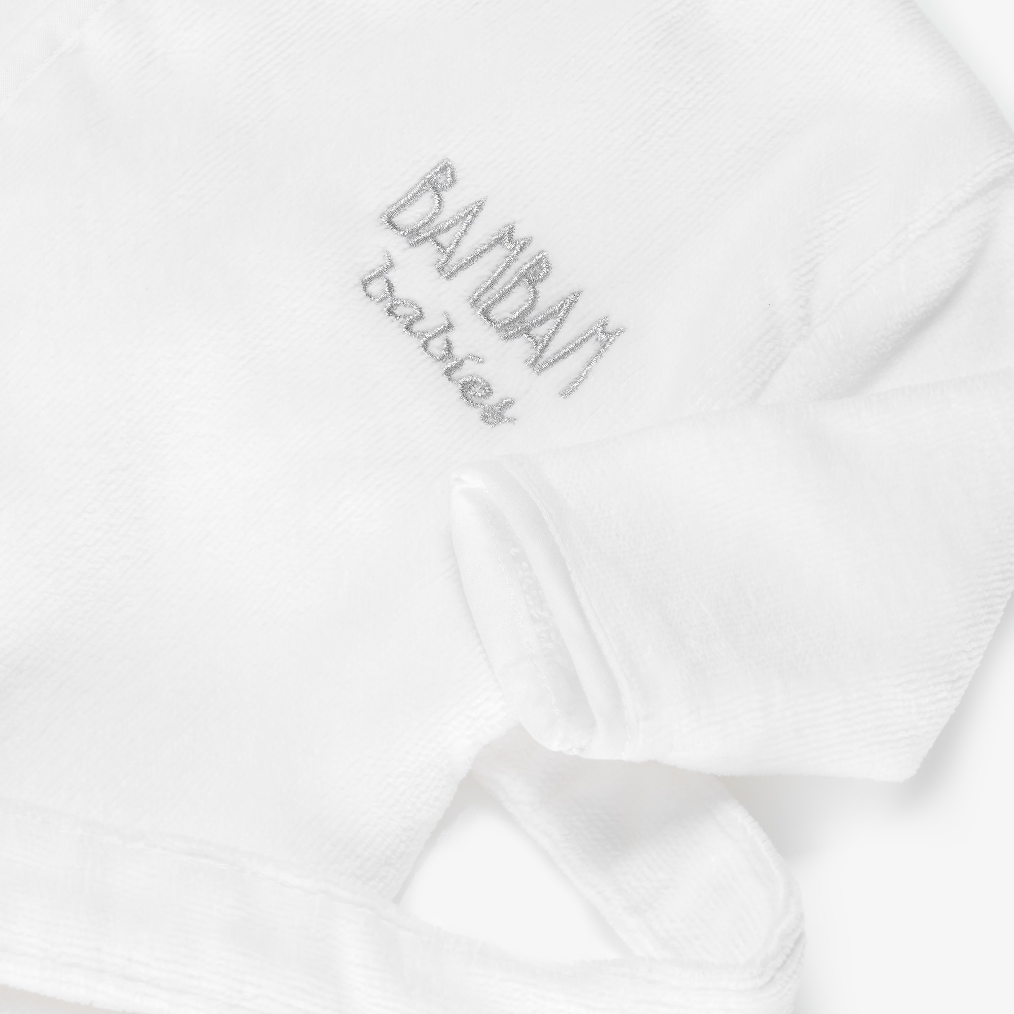 White Bathrobe Baby Gift Set - View 4