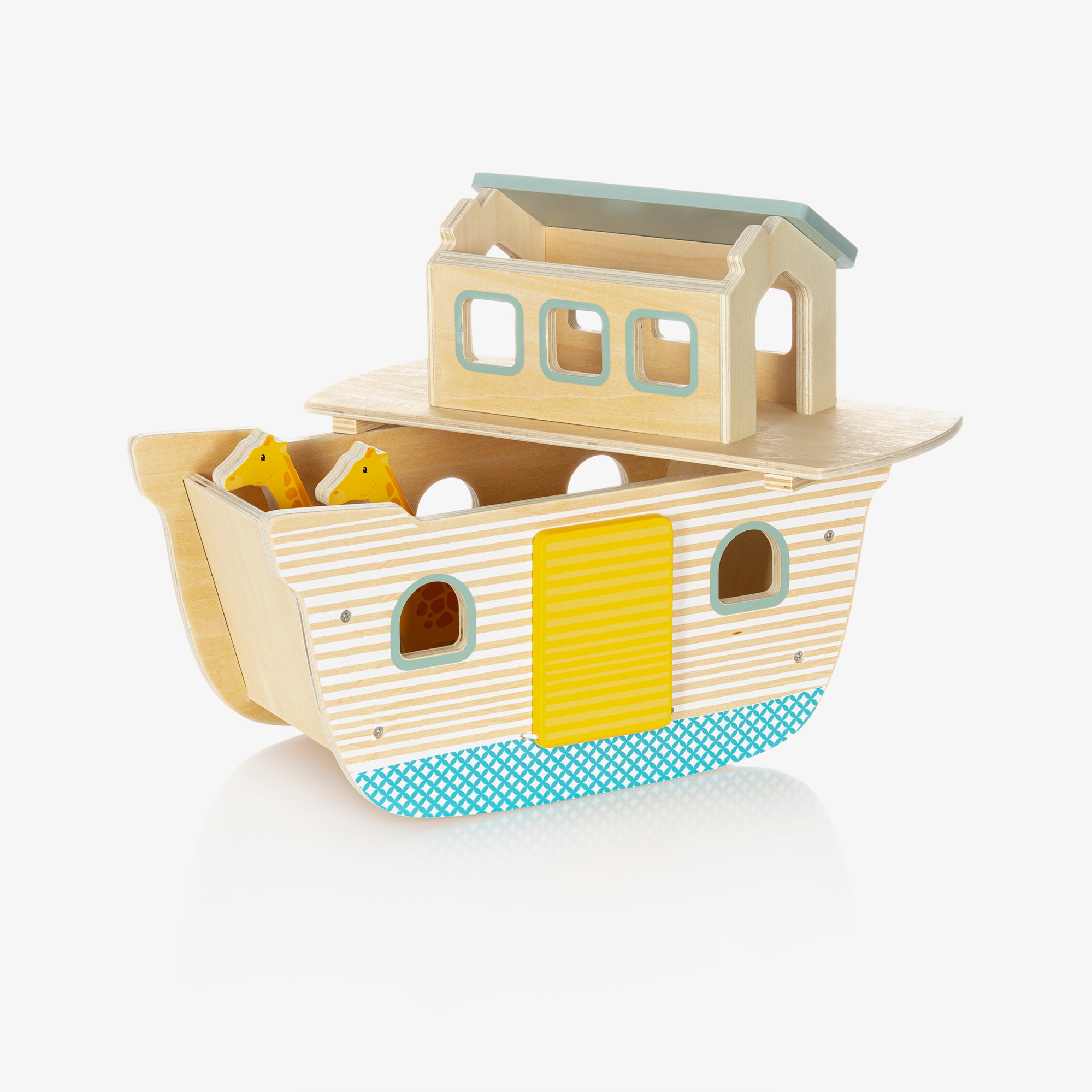 Noah's Ark Wooden Toy (35cm) - View 5