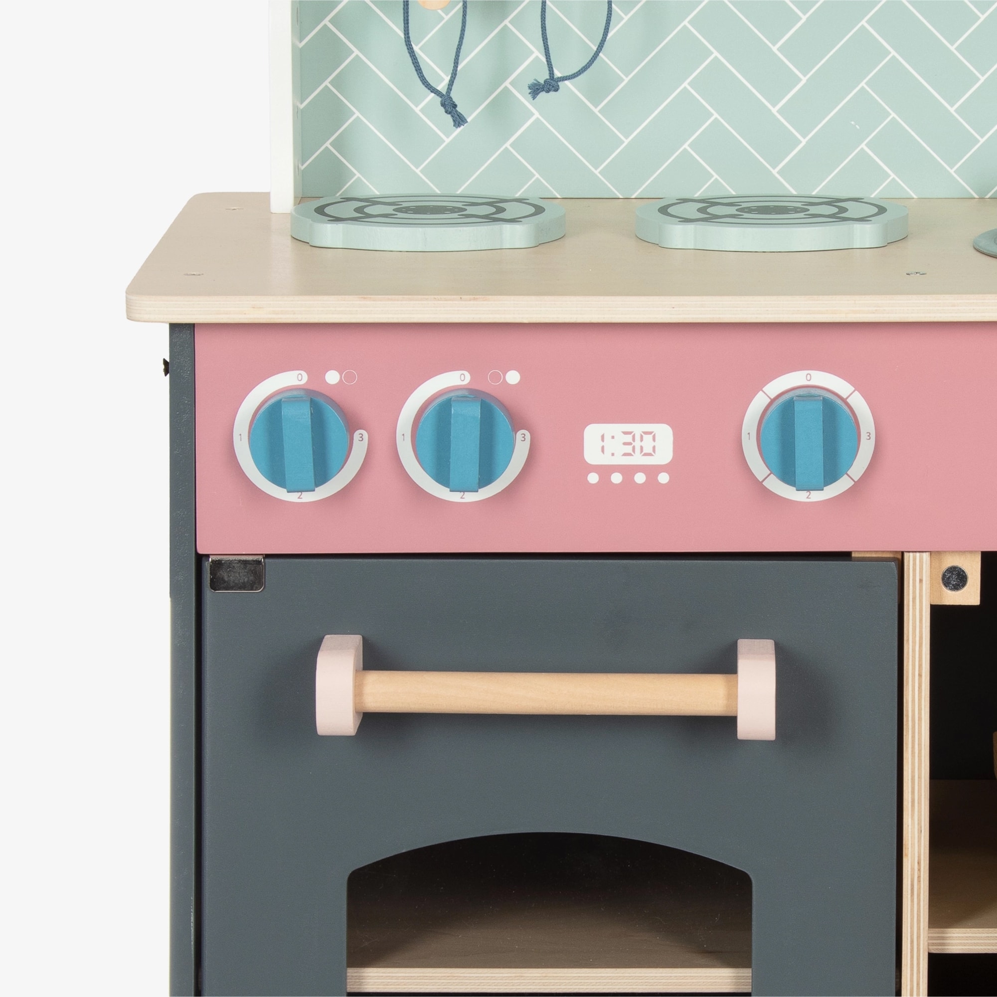 Wooden Simply Scandi Kitchen Play Set (60cm) - View 4