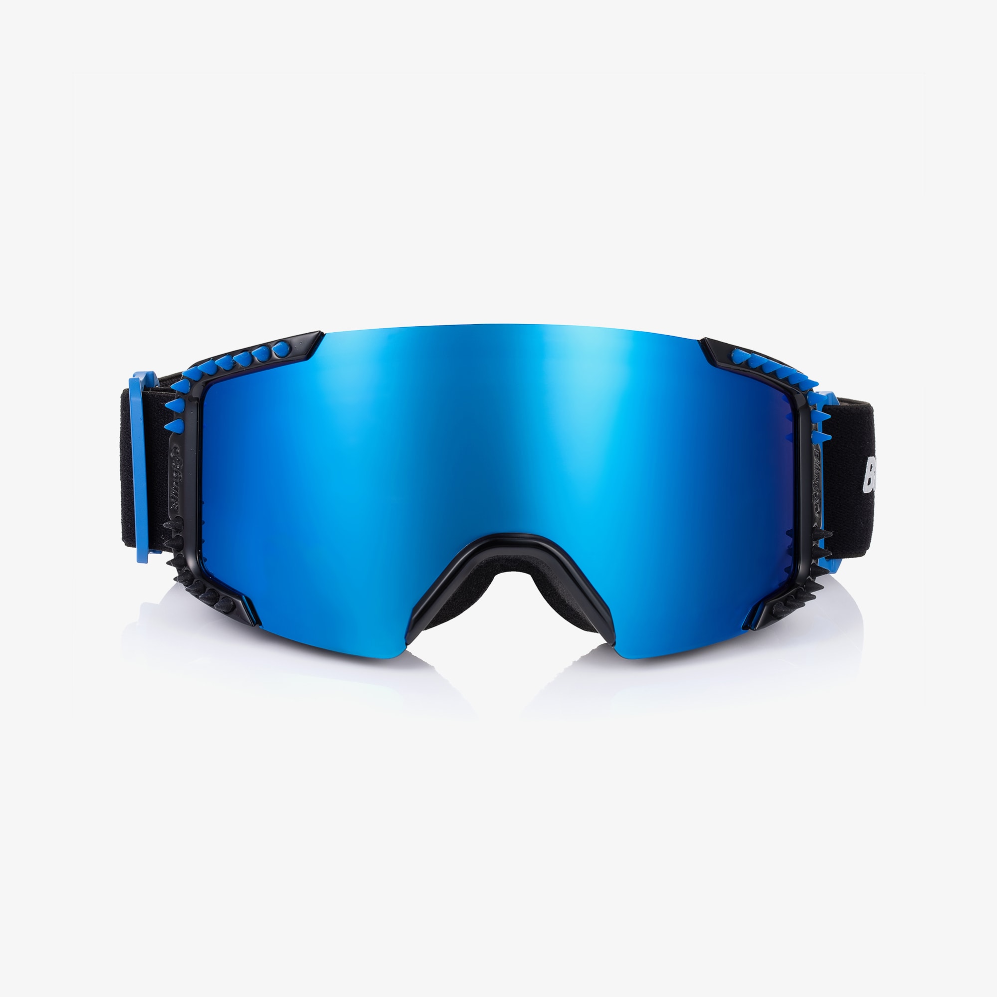 Blue Spike Ski Goggles - View 2