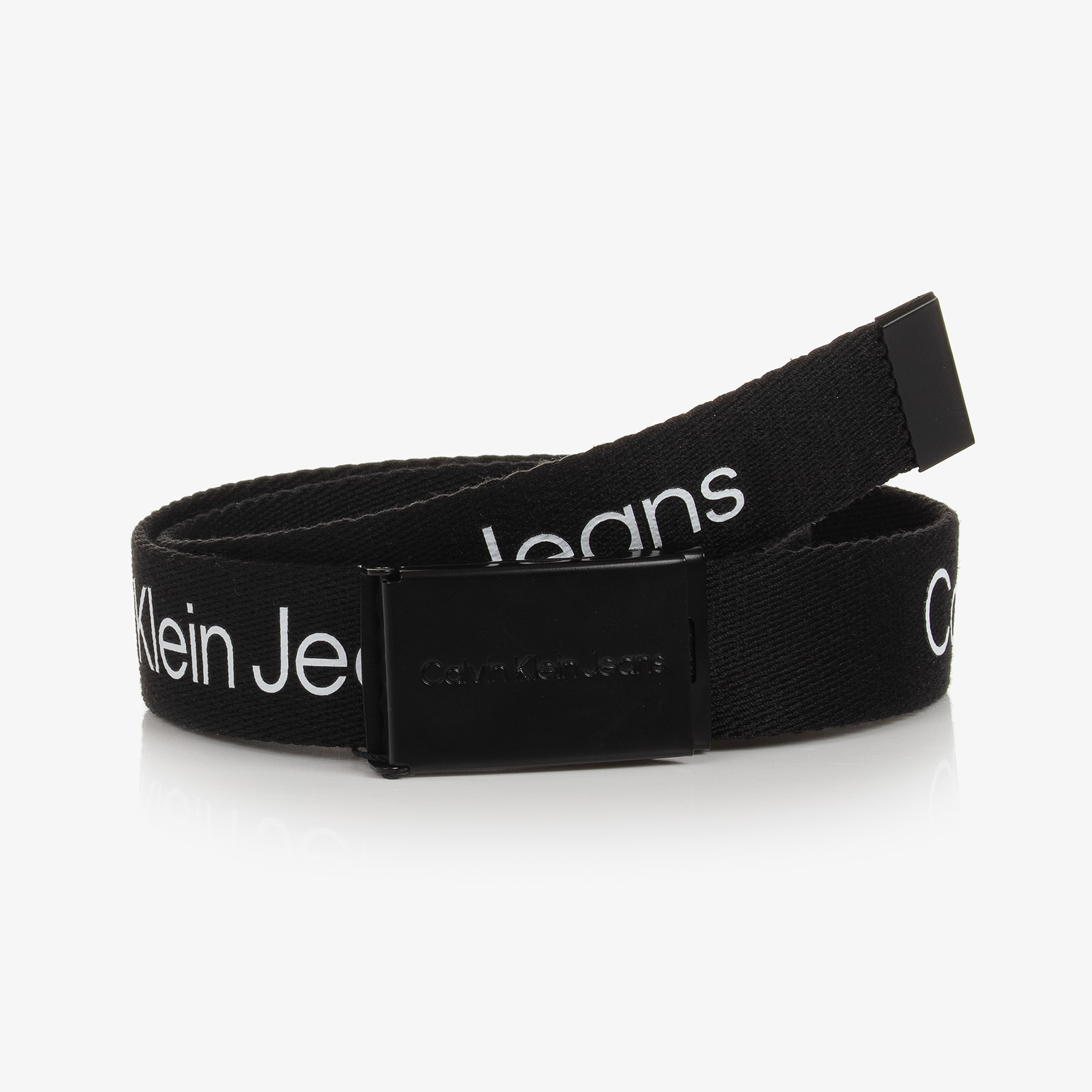 Black & White Logo Web Belt - View 1