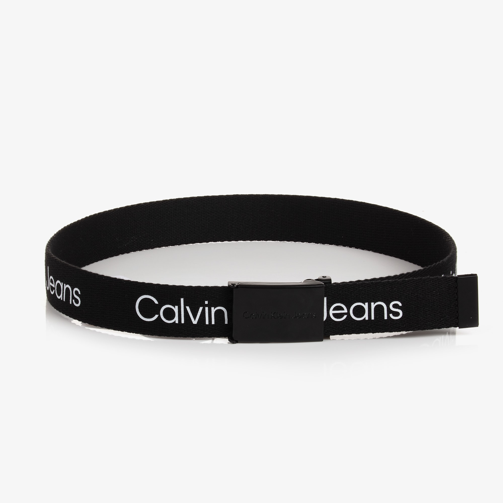 Black & White Logo Web Belt - View 2