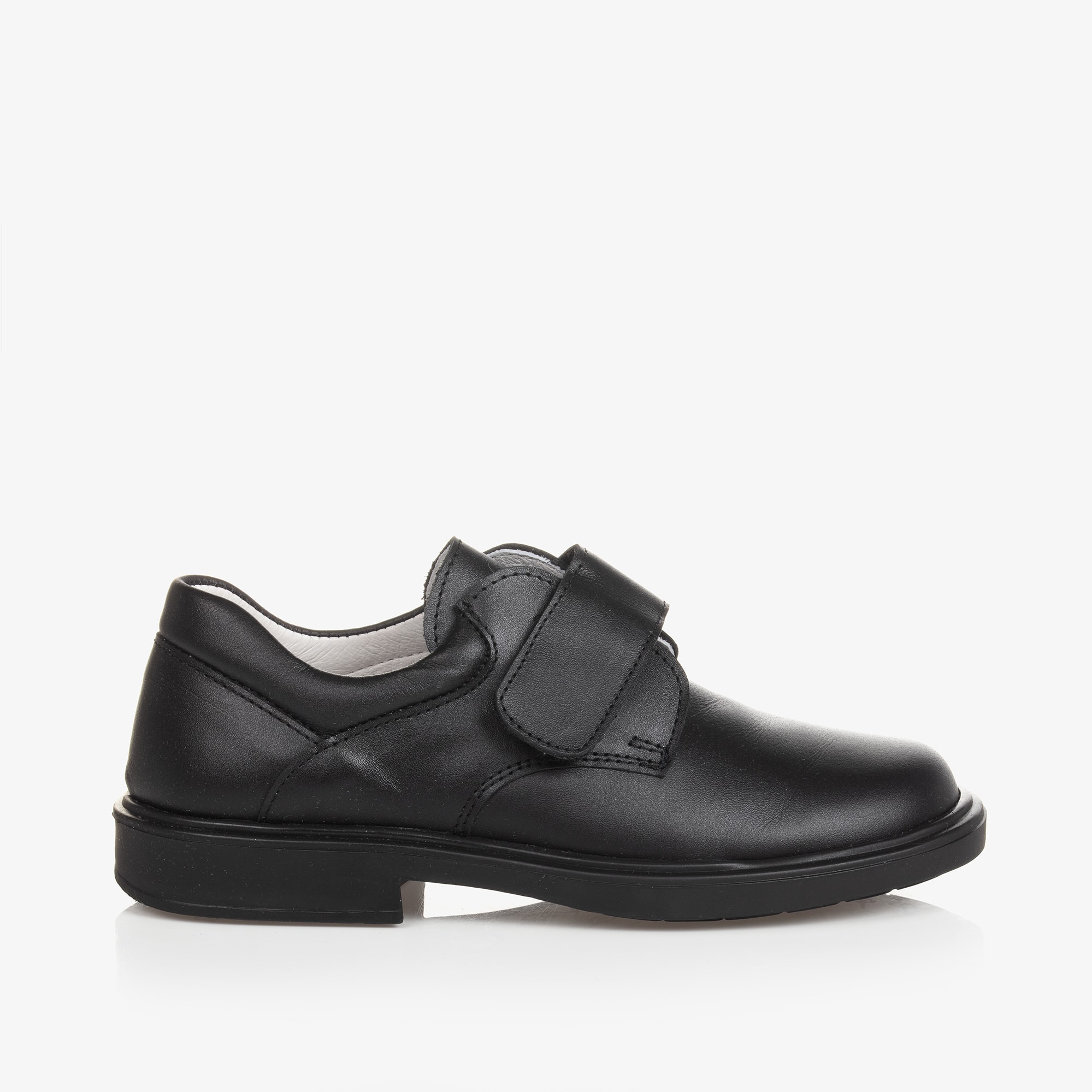 Boys Black Leather Shoes - View 4
