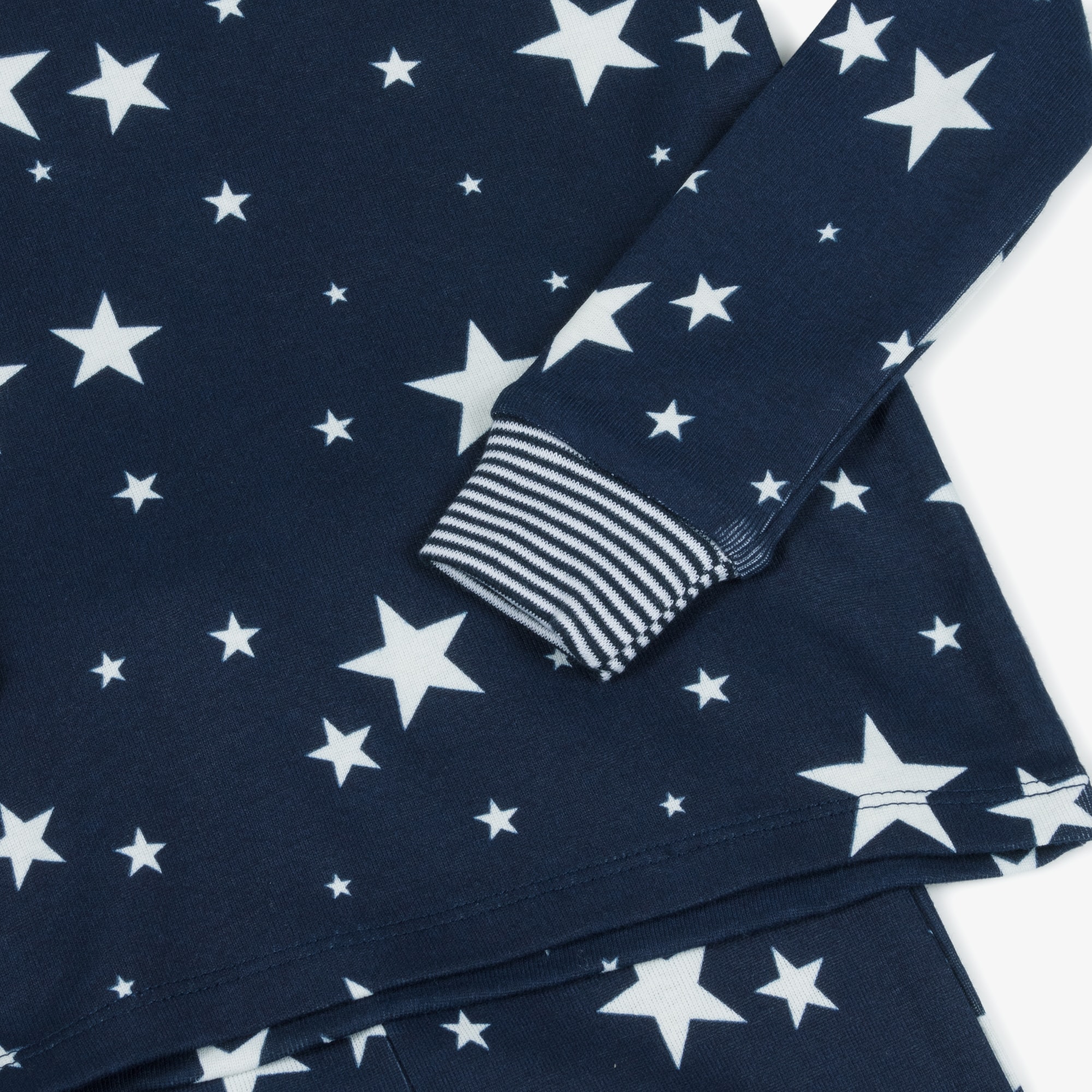 Navy Blue Glow In The Dark Cotton Pyjamas - View 6