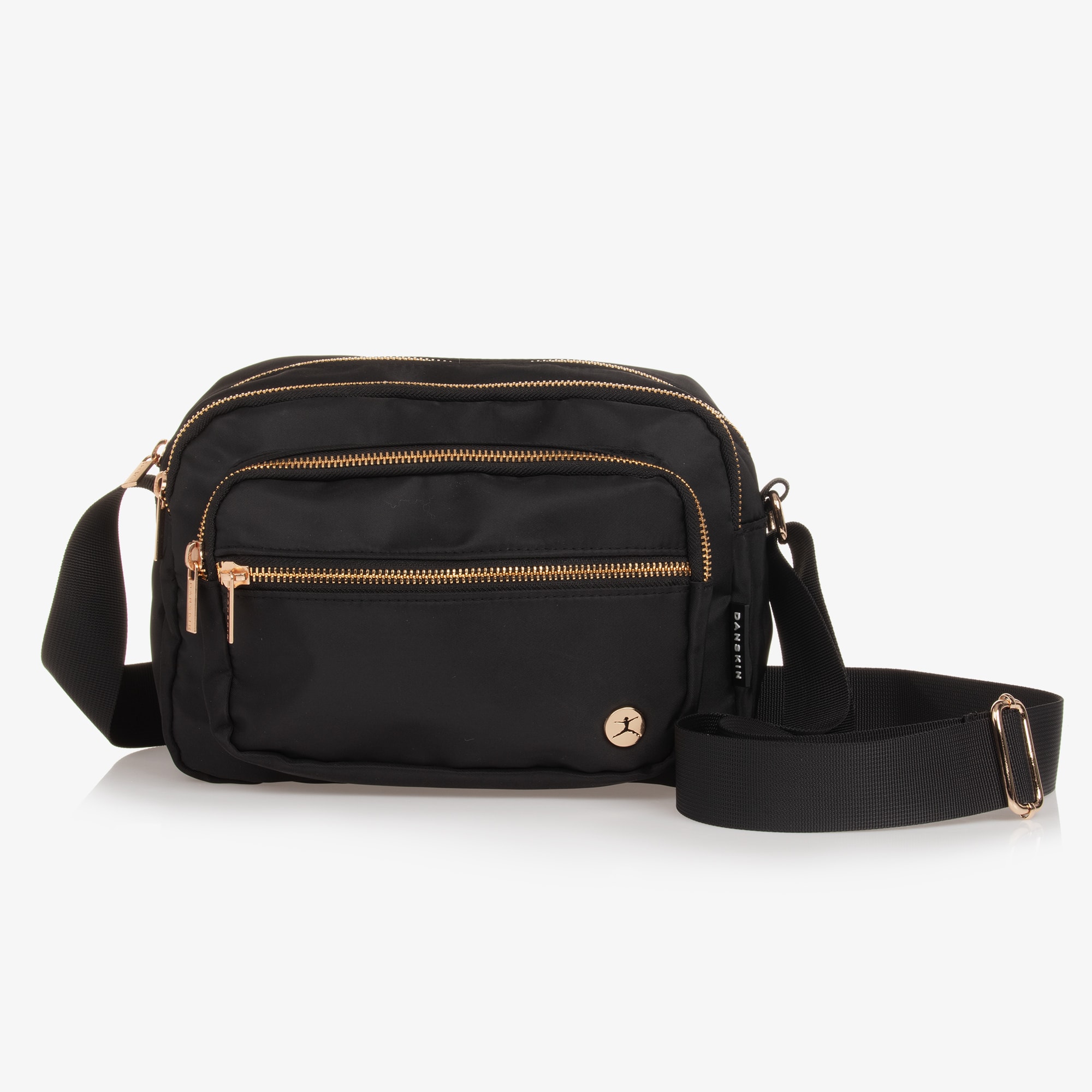 Girls Black Crossbody Bag (18cm) - View 1