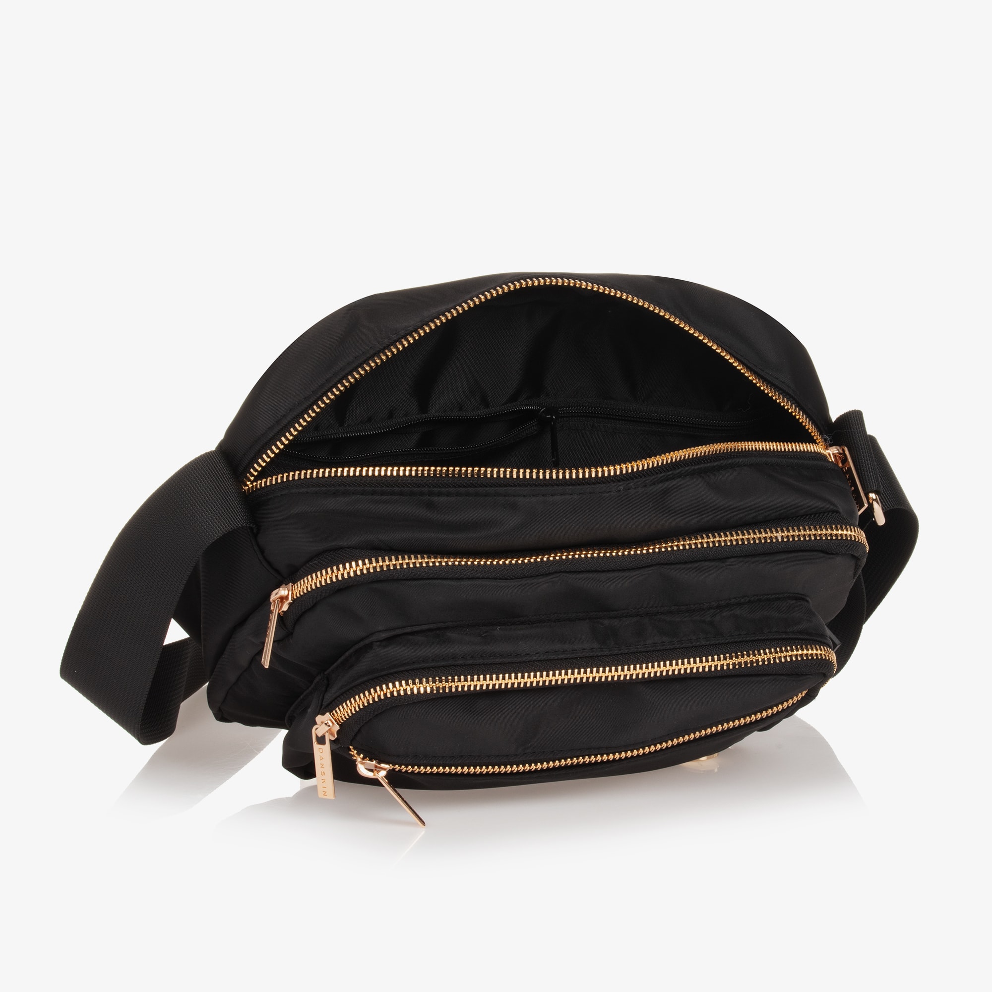 Girls Black Crossbody Bag (18cm) - View 5