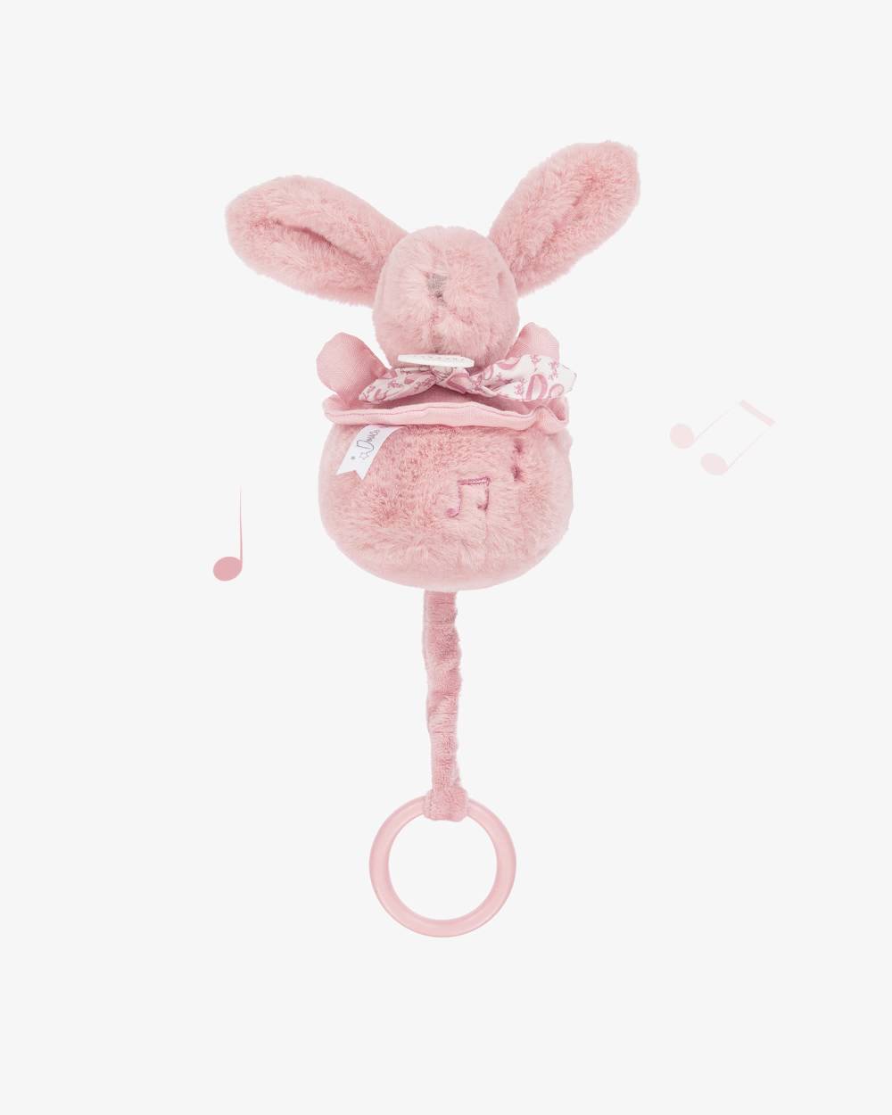 Beige Bunny Soft Musical Pull Toy (20cm) - View 2