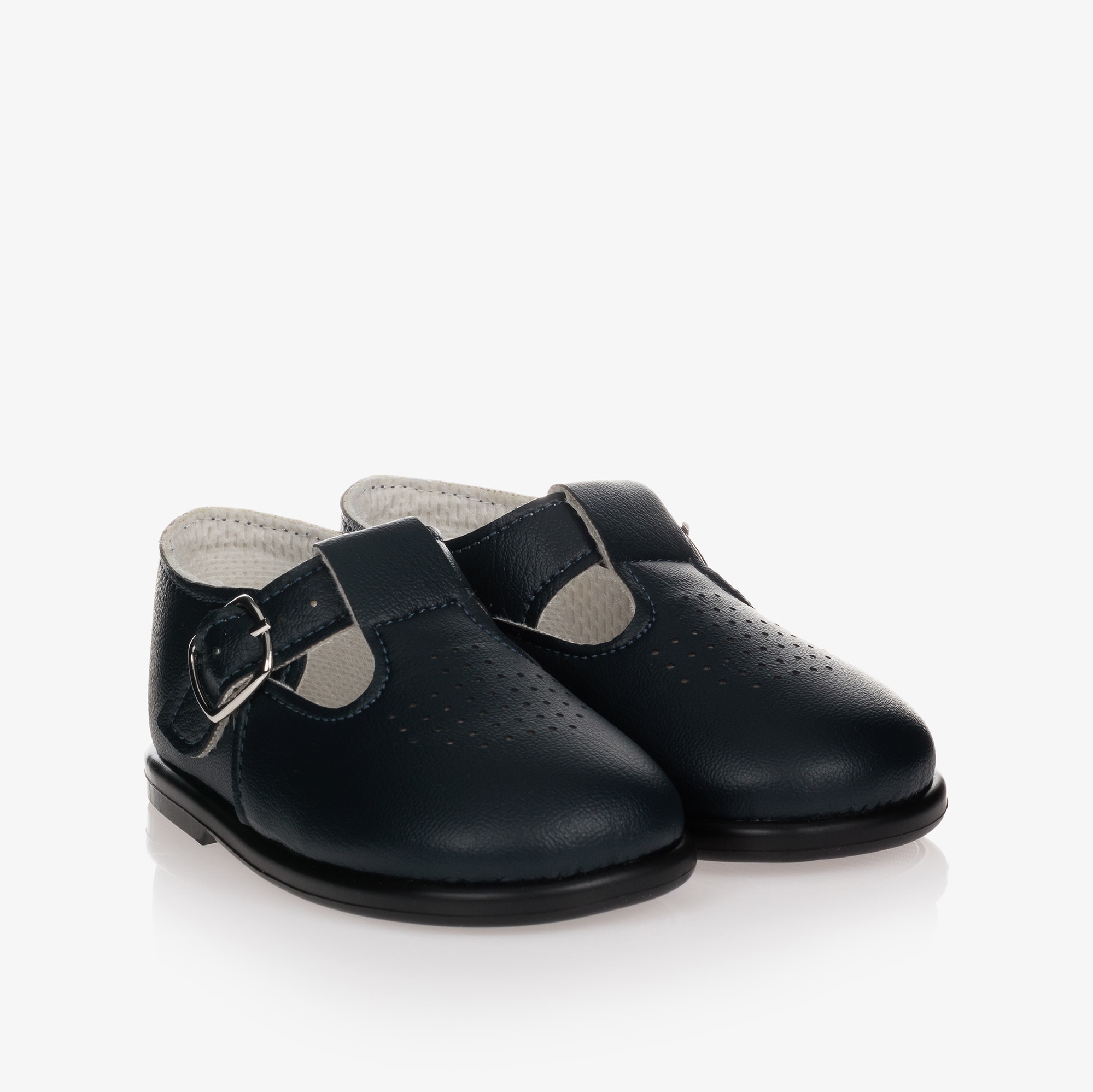 Beige First Walker Shoes - View 1