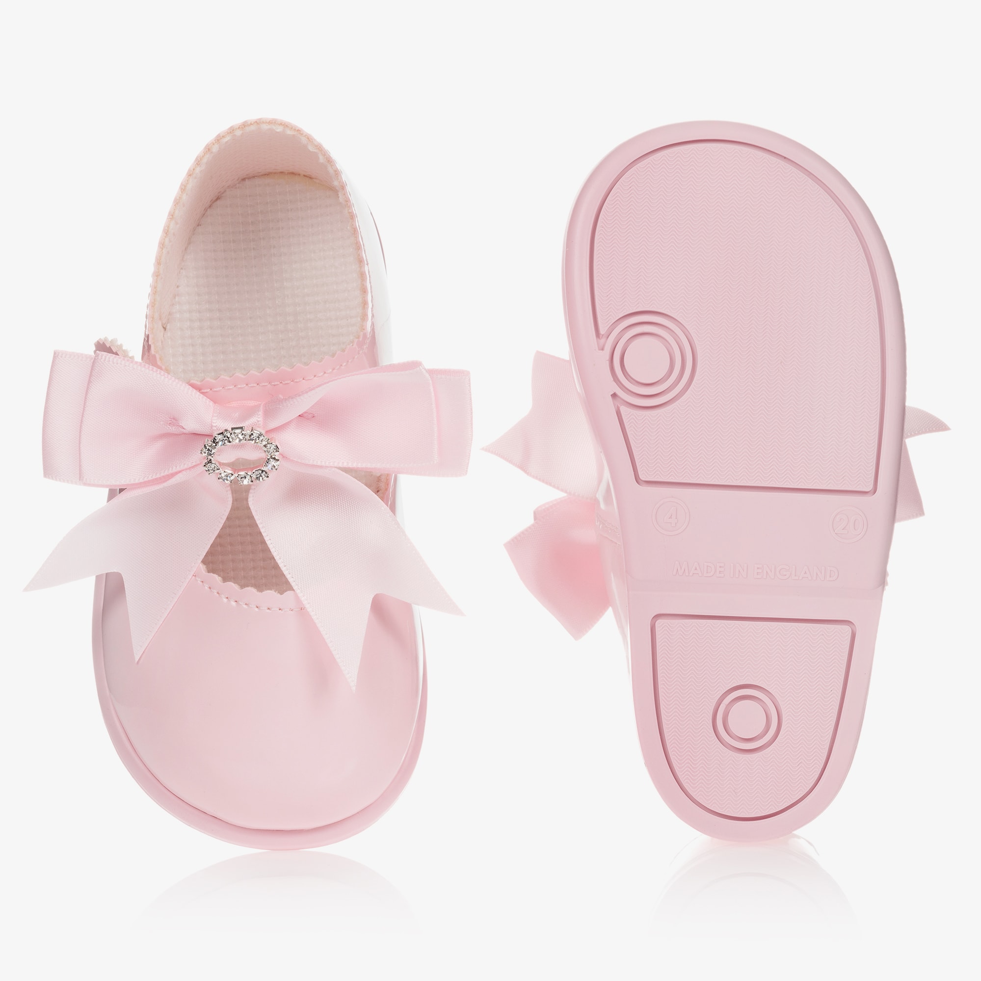 Ivory Patent Bar Shoes - View 4