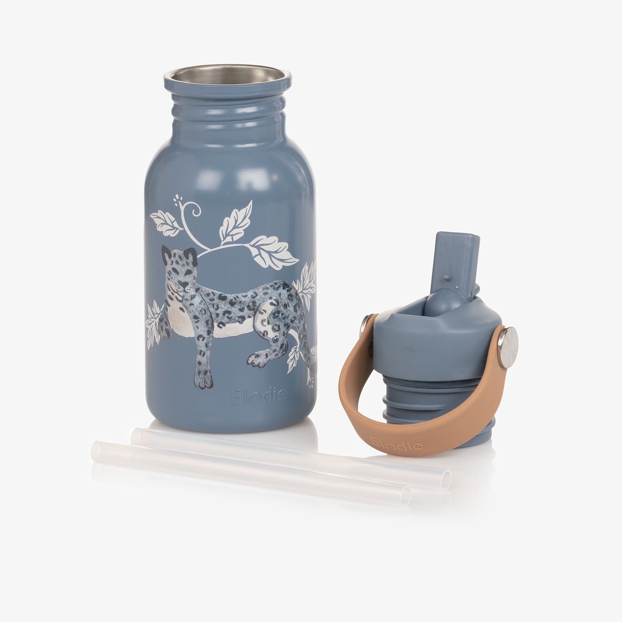 Blue Leopard Water Bottle (16cm) - View 5