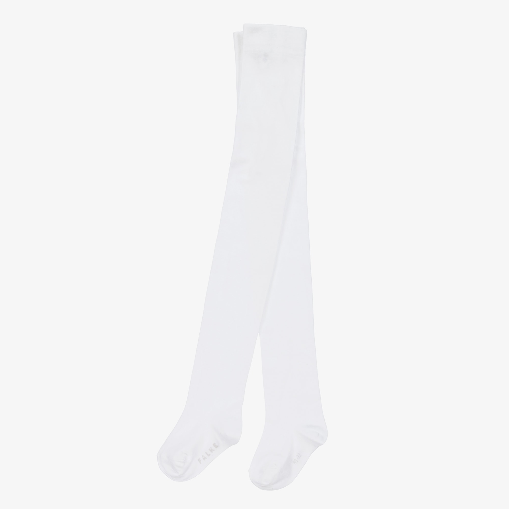 Ivory Cotton Knit Tights - View 2