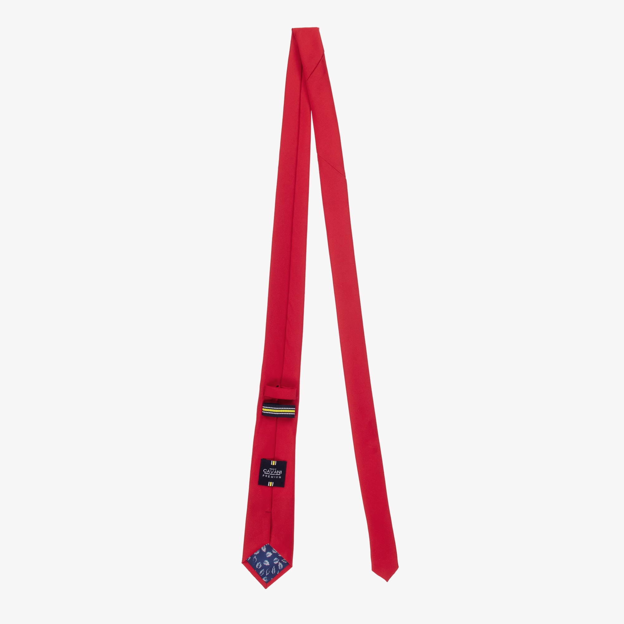 Boys Red Satin Tie Set - View 3