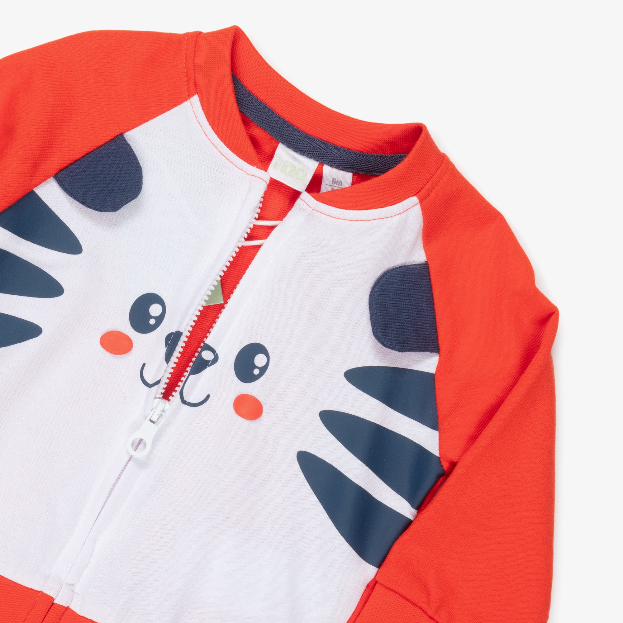 Baby Boys Red & Blue Tiger Tracksuits (2 Pack) - View 4