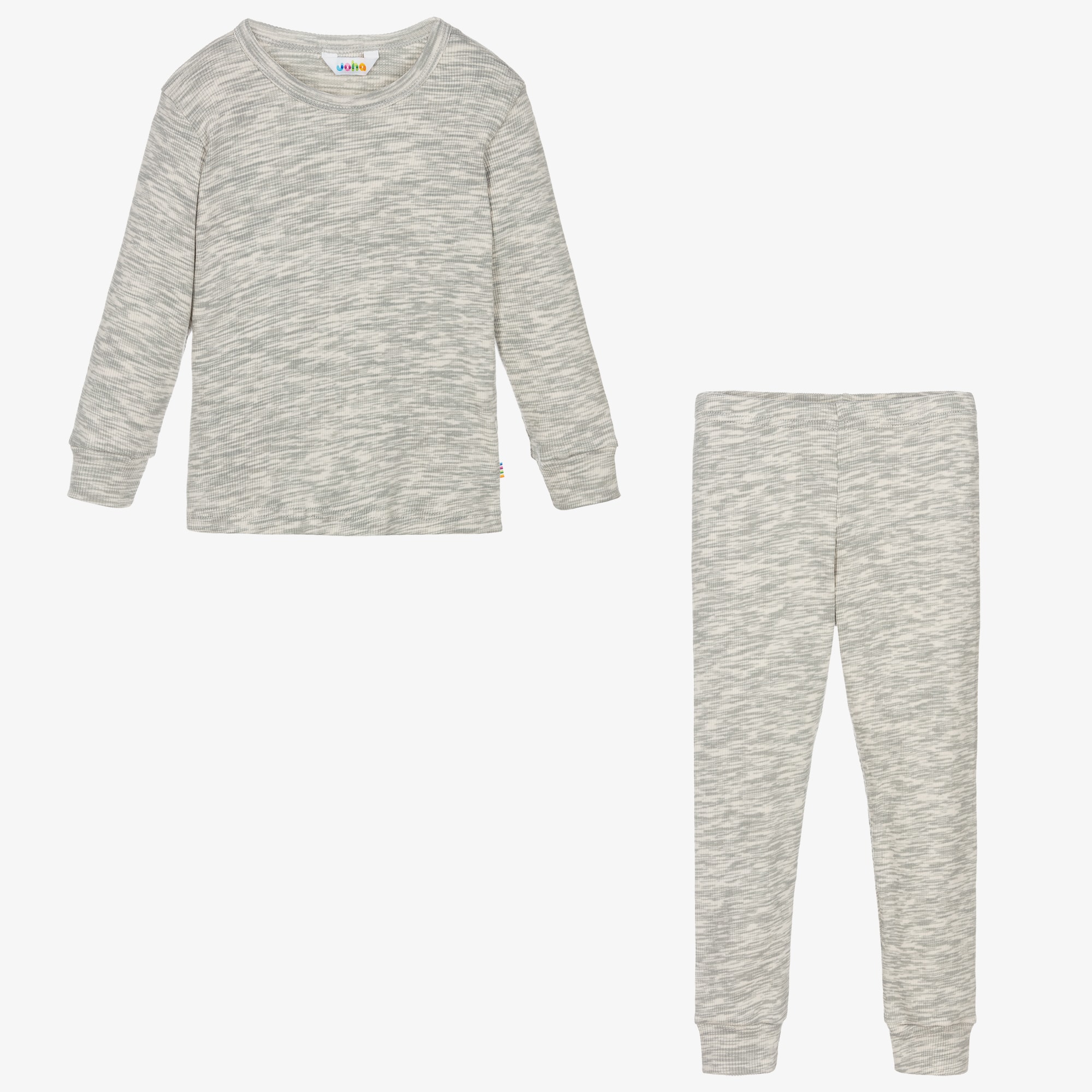Grey Organic Cotton Pyjamas - View 2
