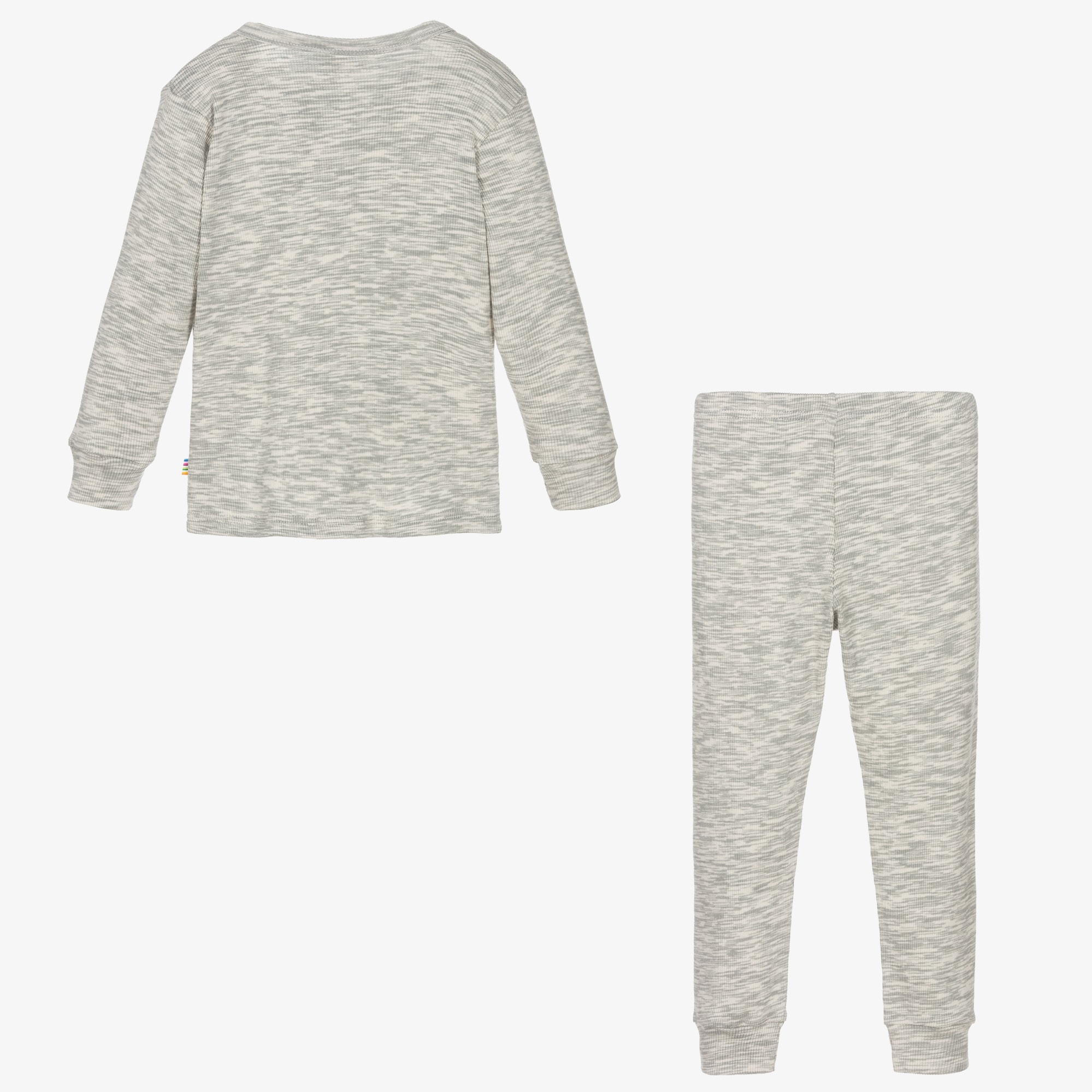 Grey Organic Cotton Pyjamas - View 3