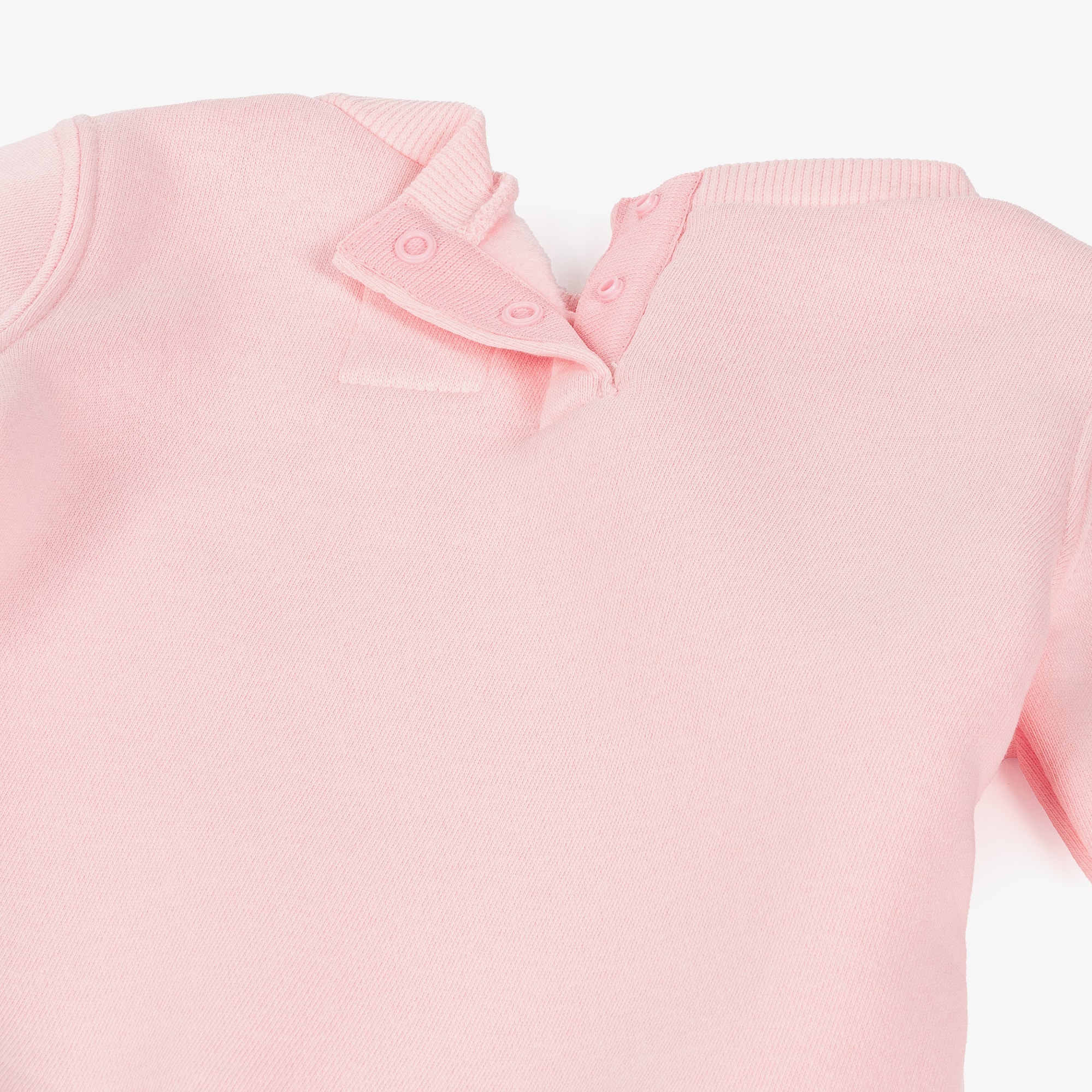 Girls Pink Jersey Batwing Logo Tracksuit - View 4