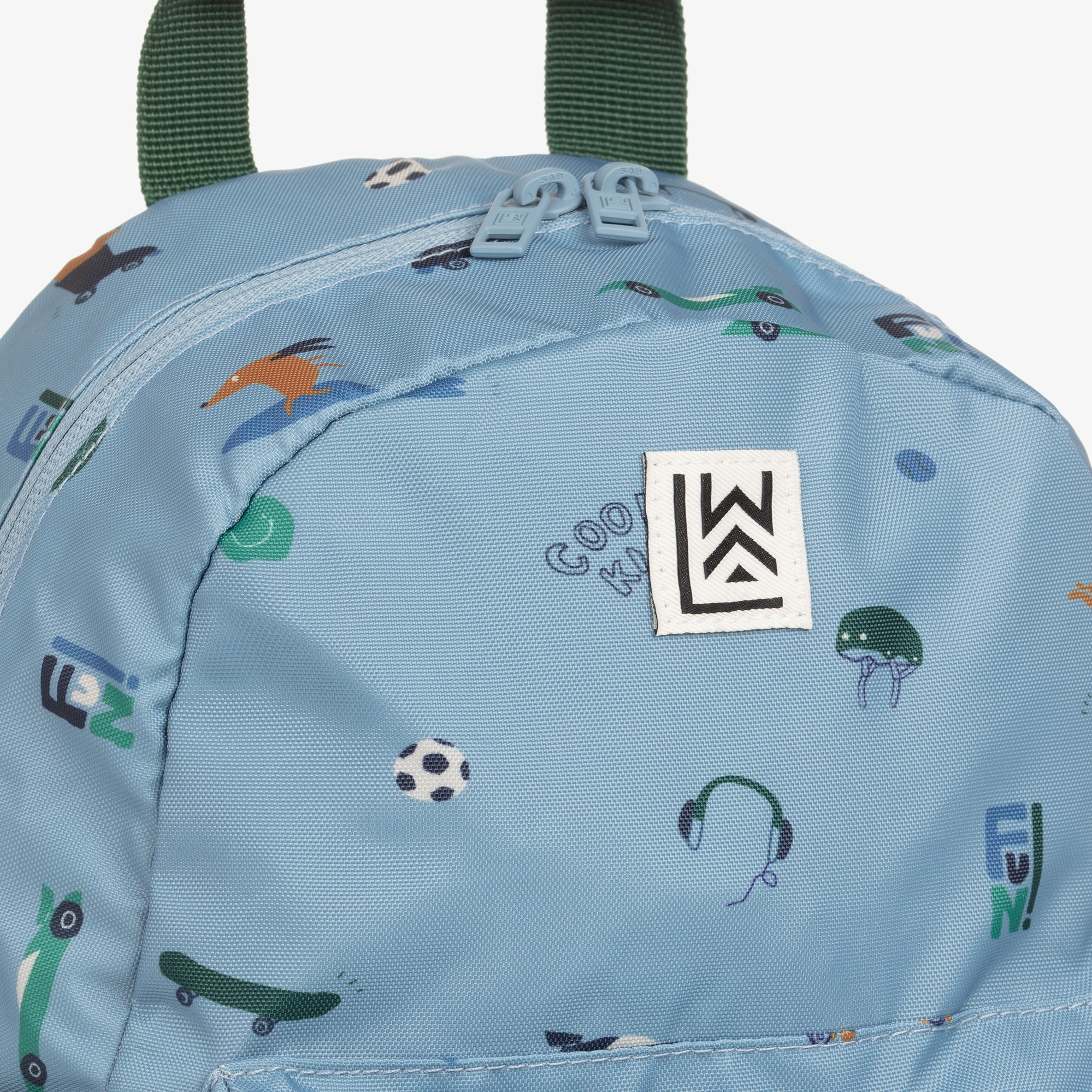 Beige Around the World Animal Print Backpack (27cm) - View 6