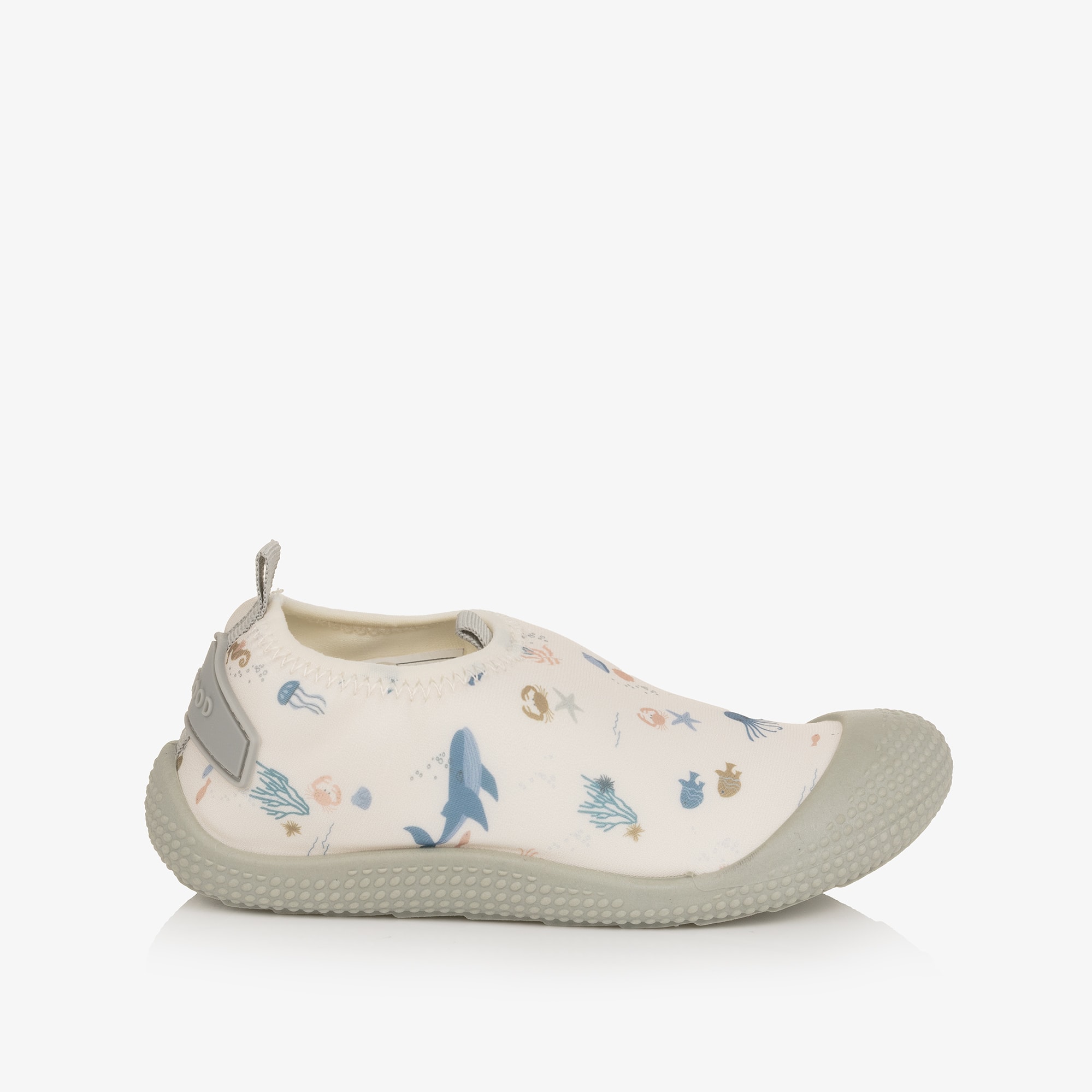Ivory Sealife Print Aqua Shoes - View 4