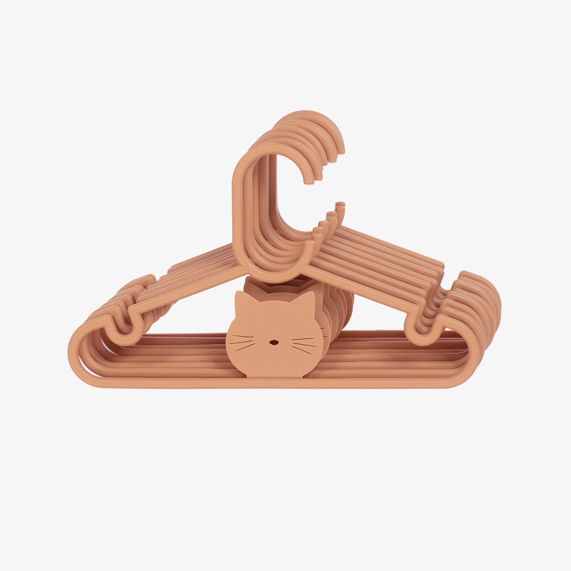Pink Cat Clothes Hangers (8 Pack) - View 1