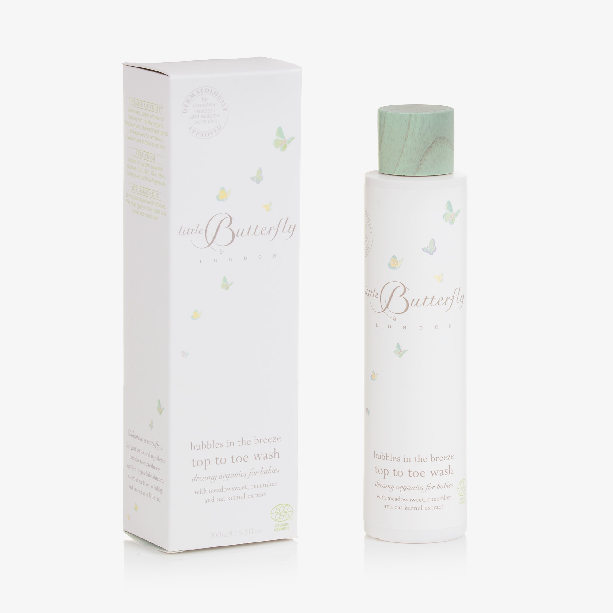 Organic Top To Toe Wash (200ml) - View 1