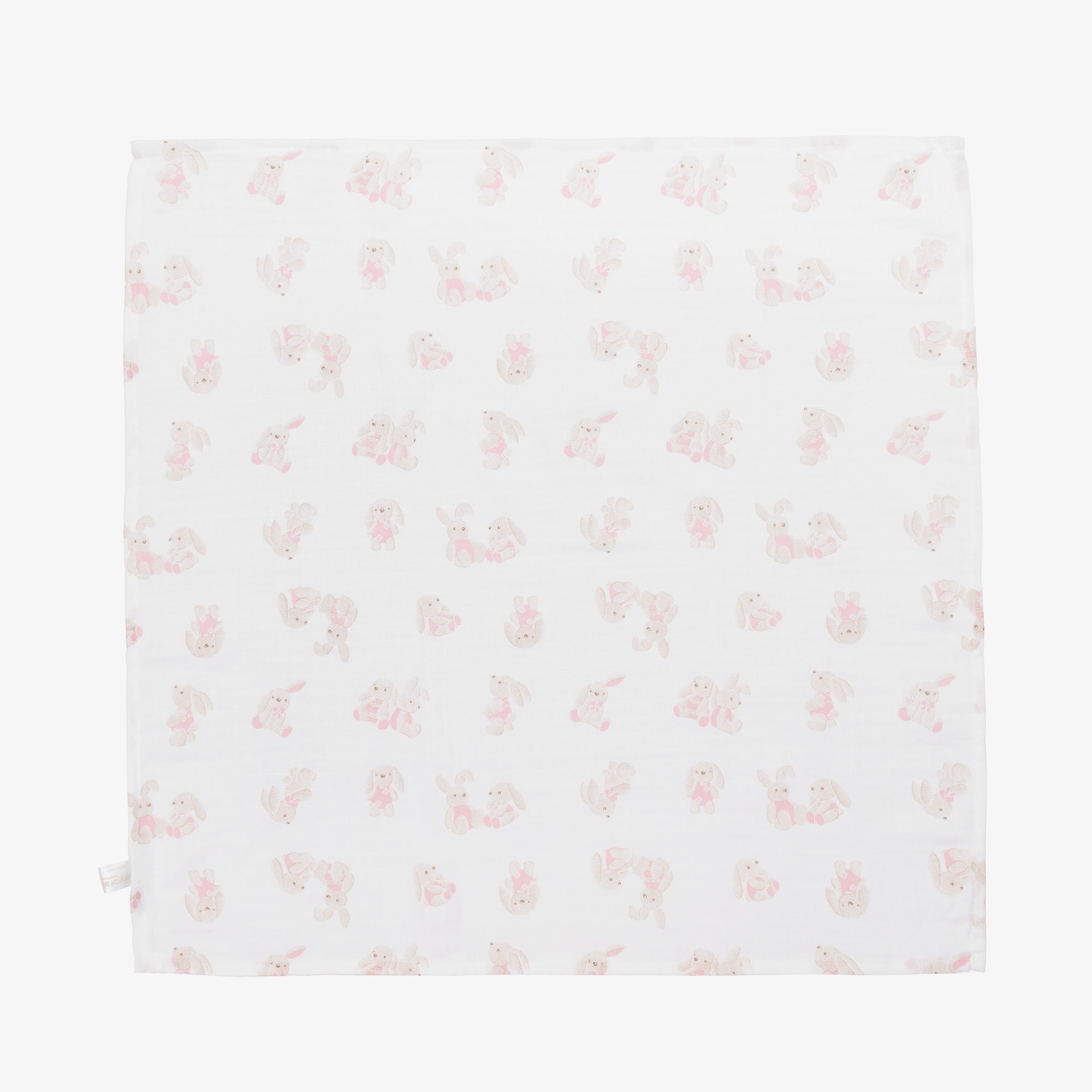 Baby Boys Blue Cotton Muslins (3 Pack) - View 2