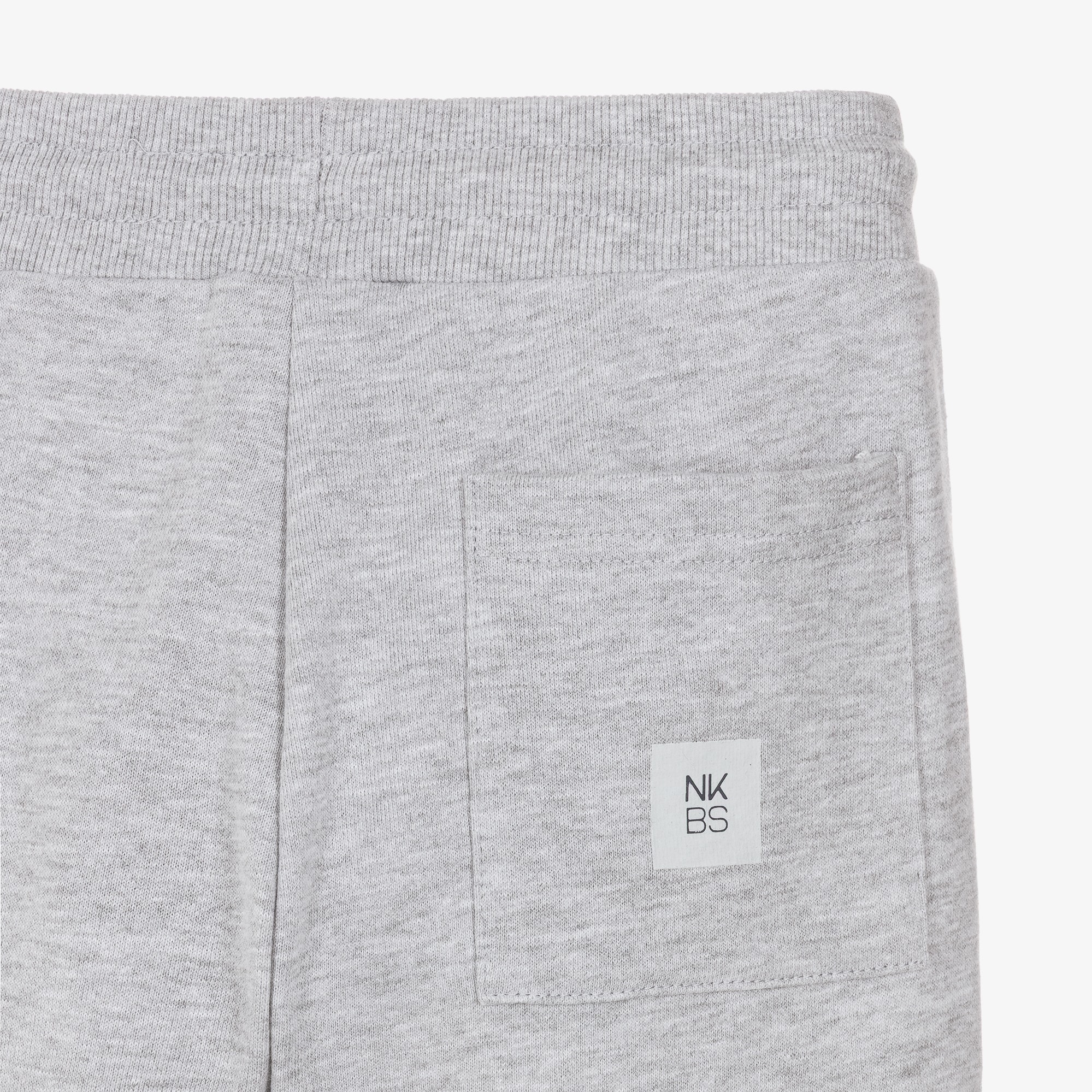 Boys Khaki Green Drawstring Jersey Joggers - View 3