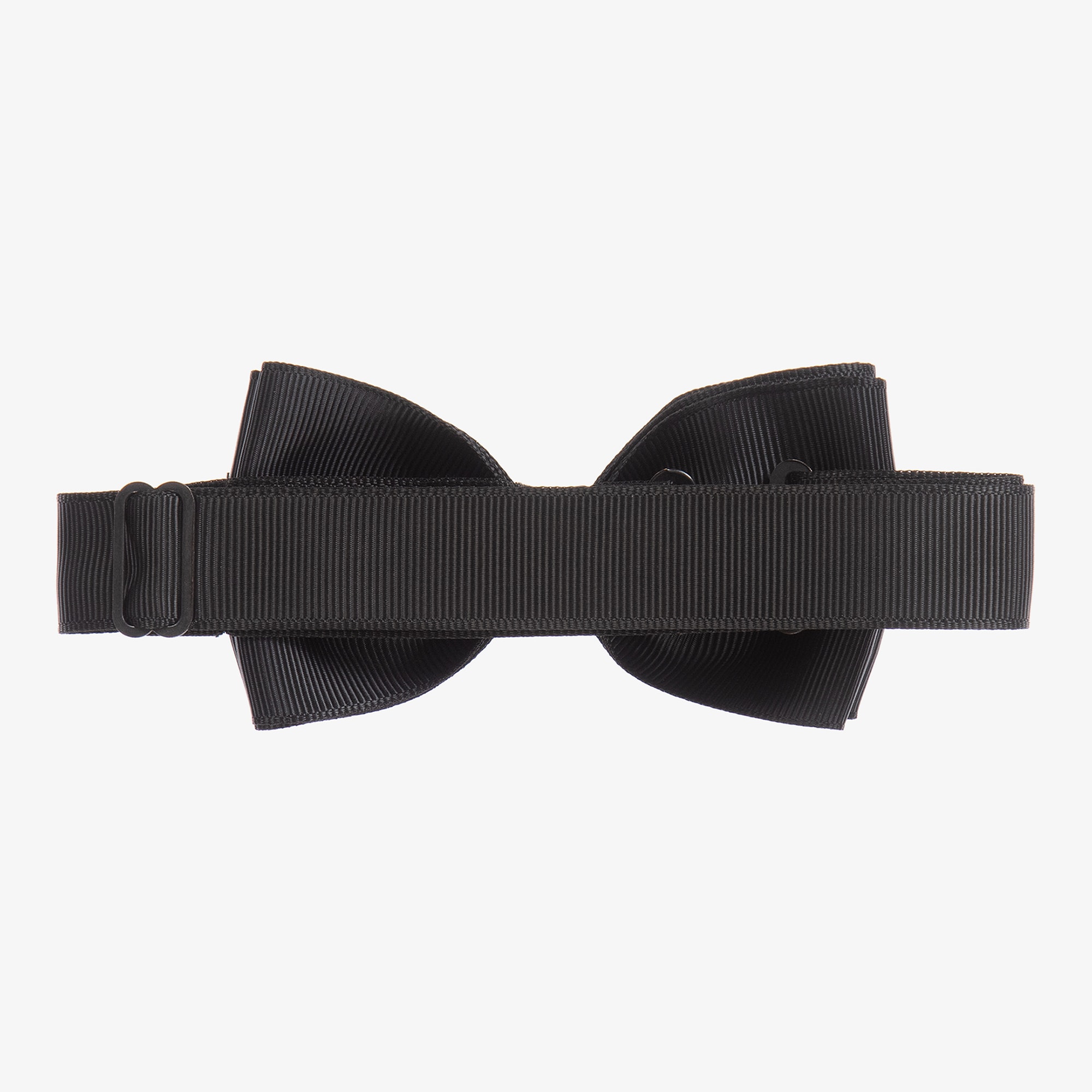 Boys Blue Bow Tie (10cm) - View 2