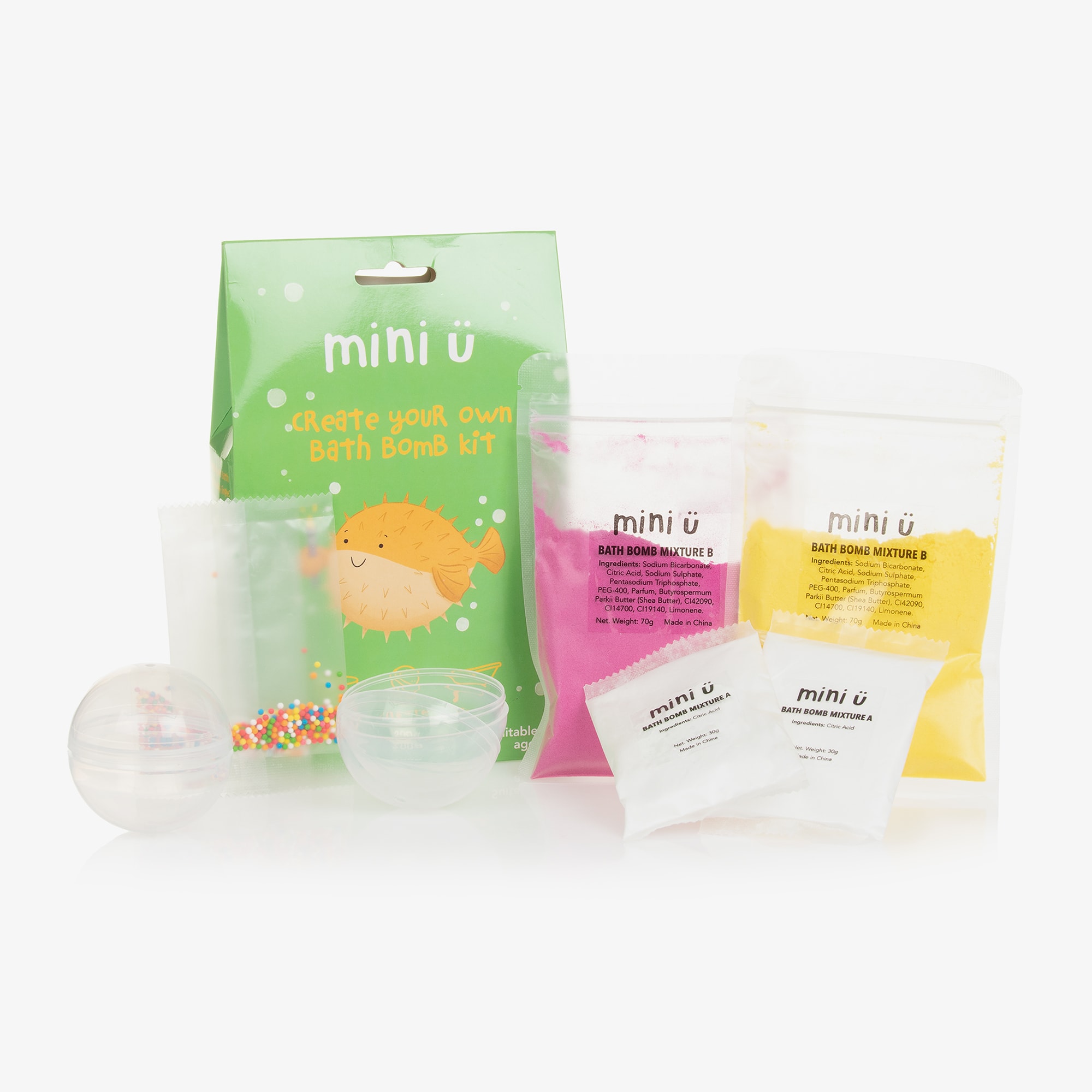 Create Your Own Bath Bomb Kit (200g) - View 1