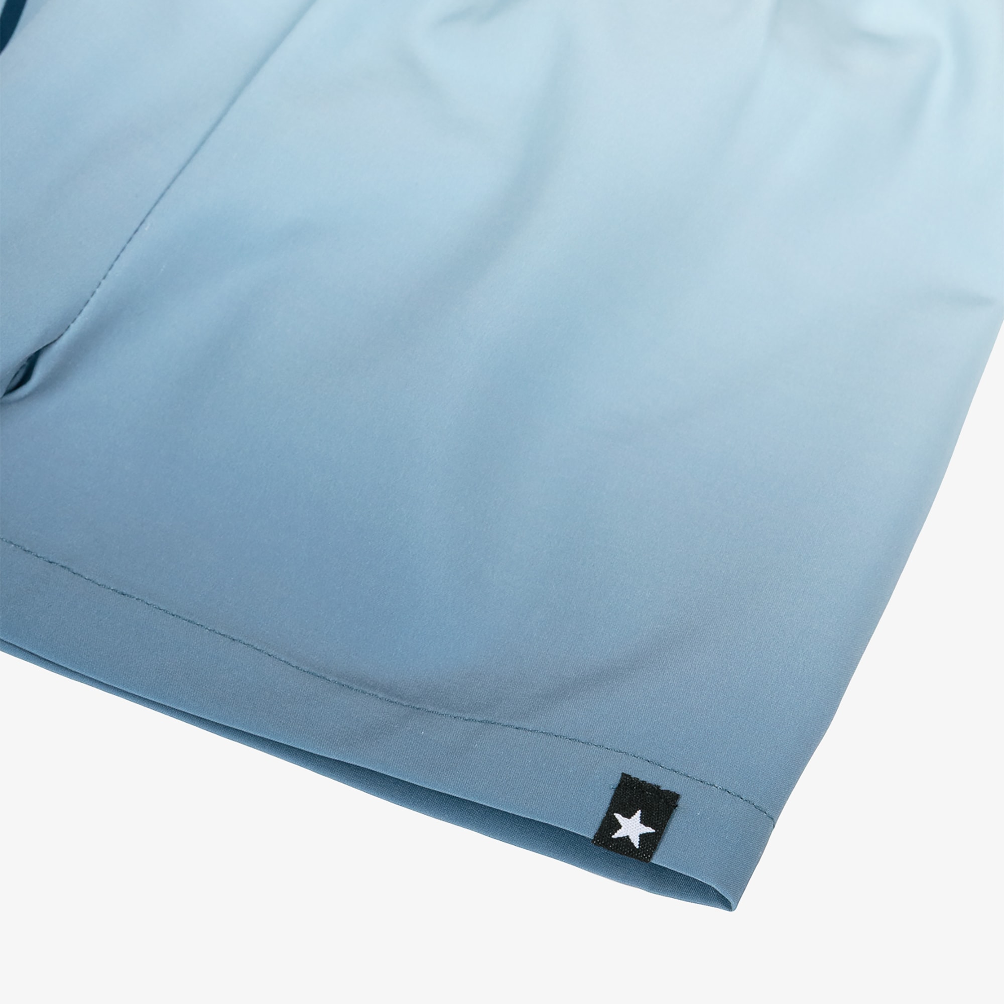 Baby Boys Blue Smiling Palm Tree Swim Shorts (UPF50+) - View 4