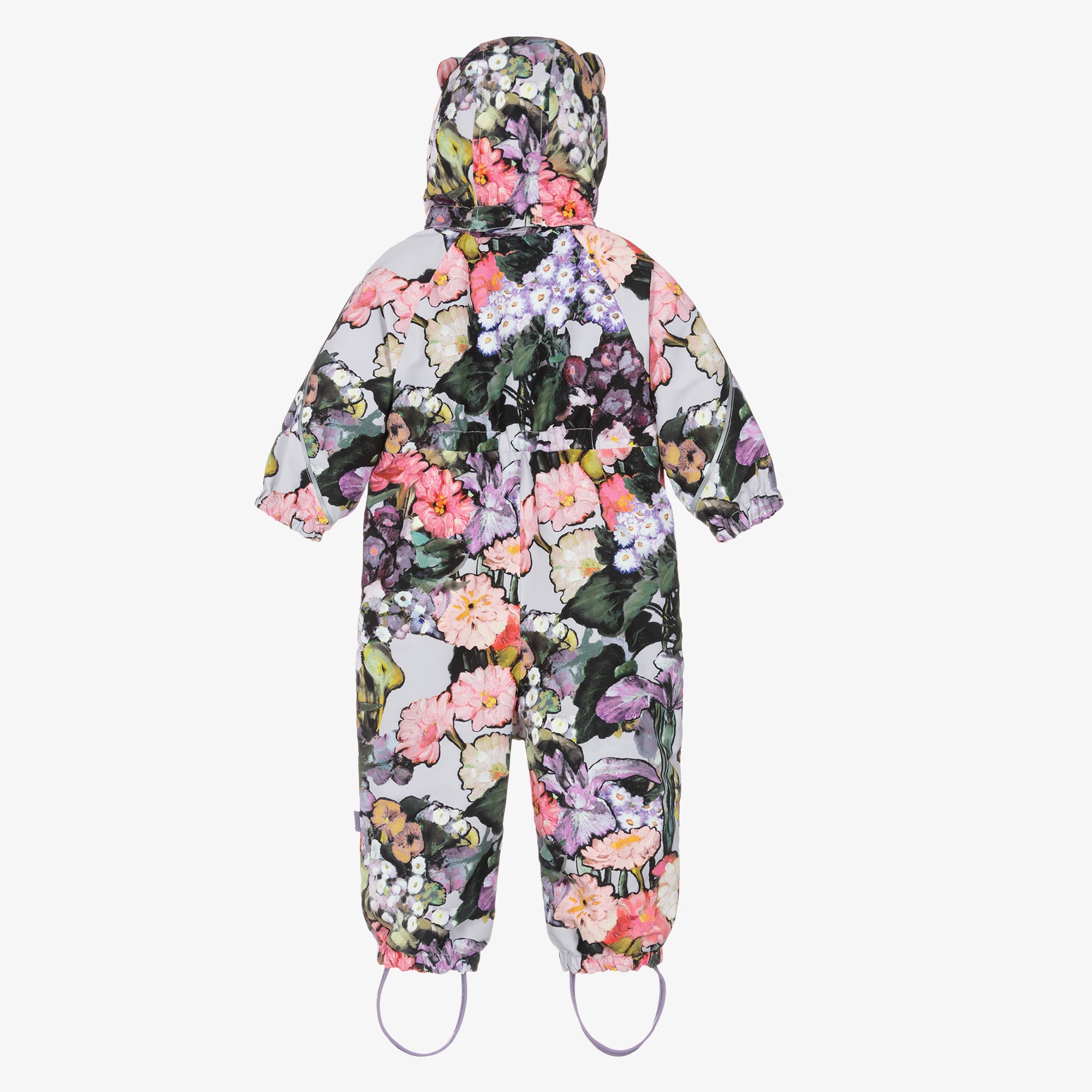 Boys Green & Blue Outer Space Print Snowsuit - View 2