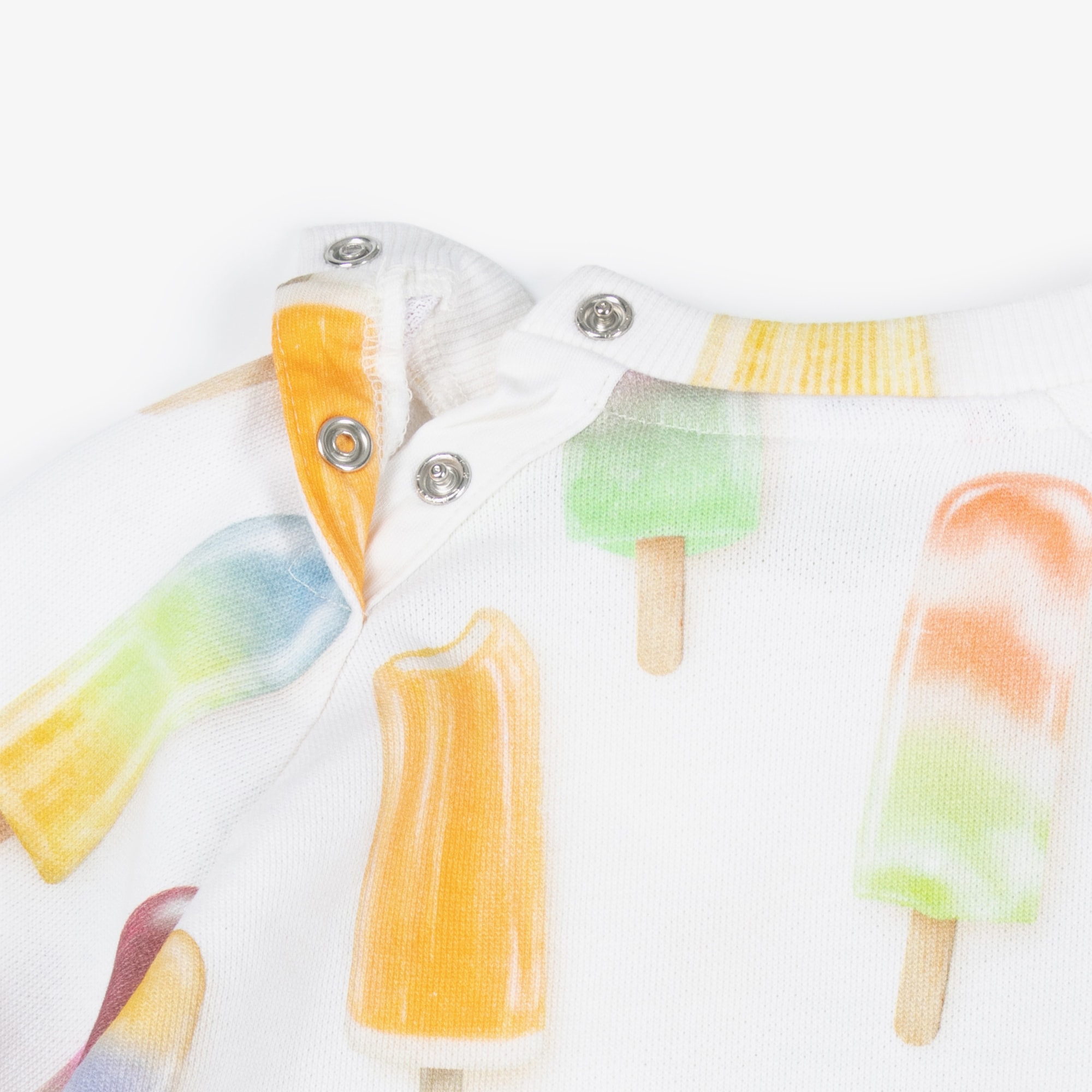 Ivory Organic Cotton Ice Lolly Sweatshirt - View 4