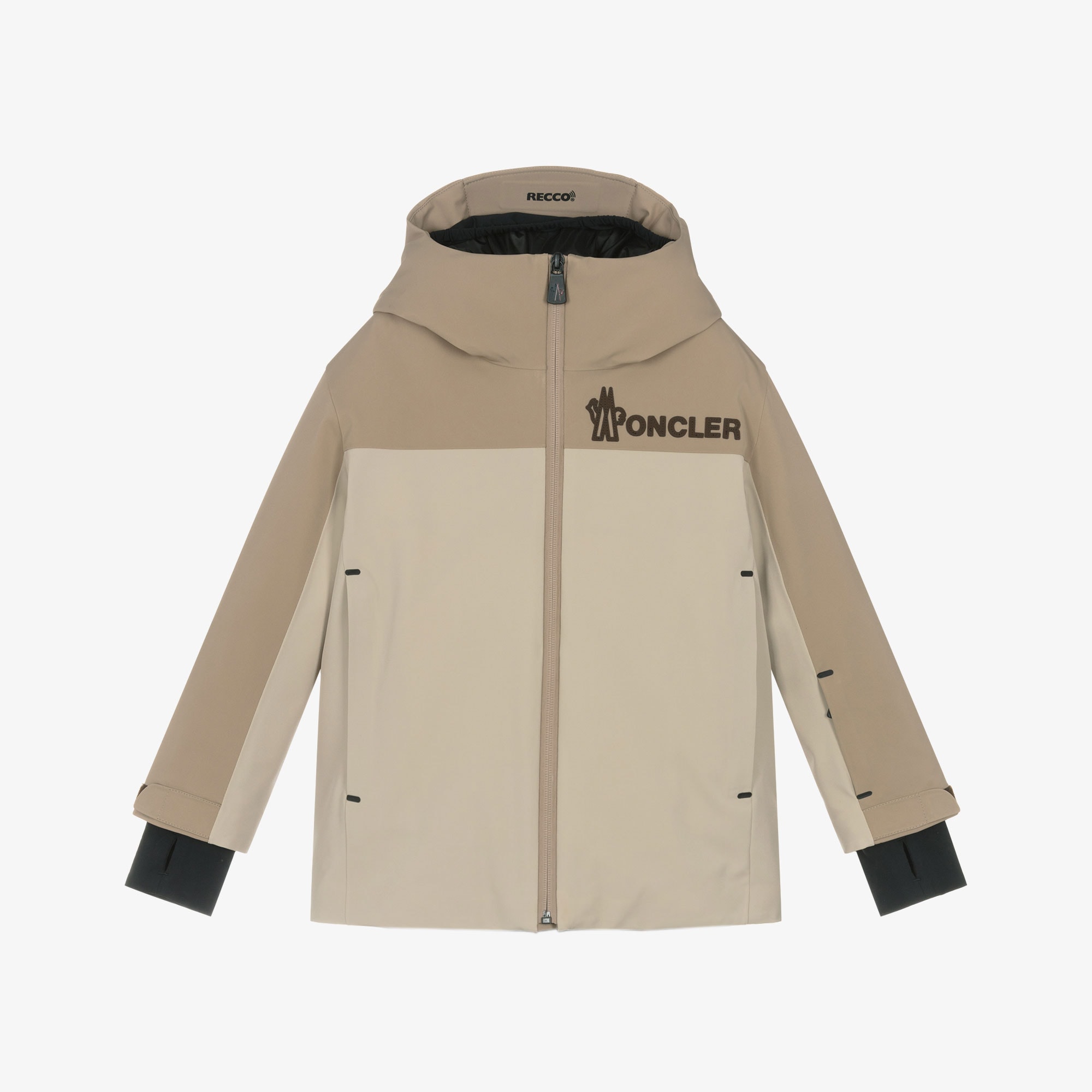 Beige Moriond Technical Ski Jacket - View 1