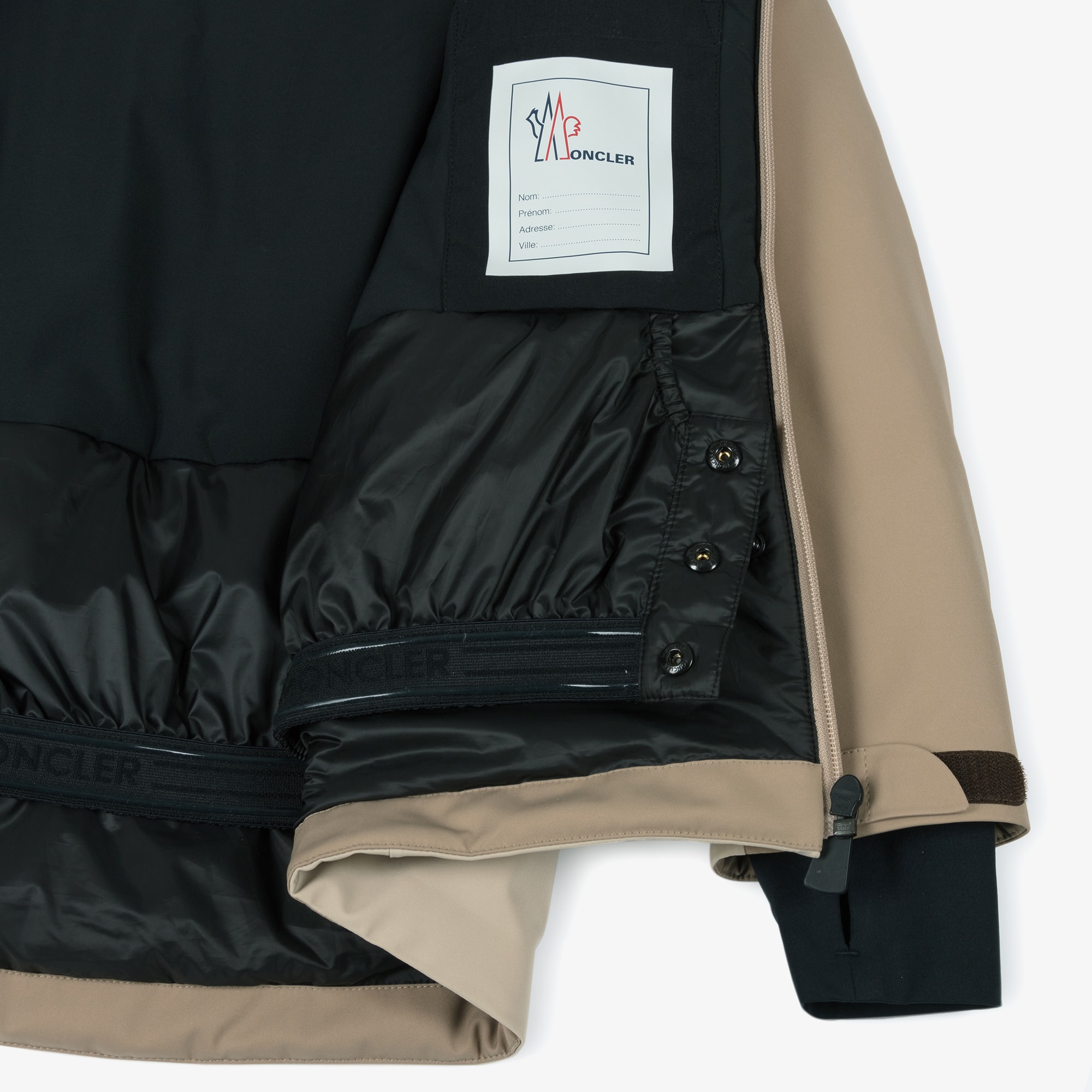 Beige Moriond Technical Ski Jacket - View 7