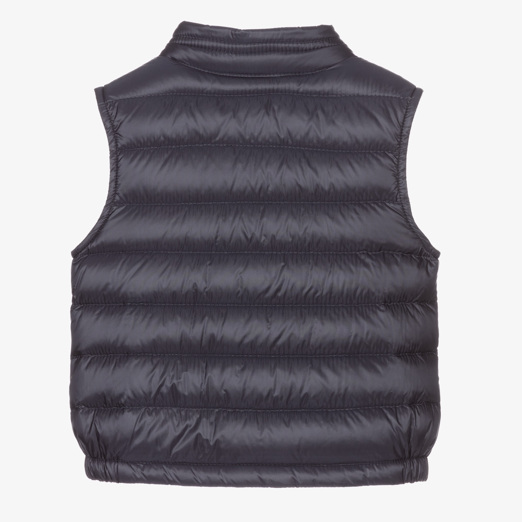 Blue Down Padded Amaury Puffer Gilet - View 2