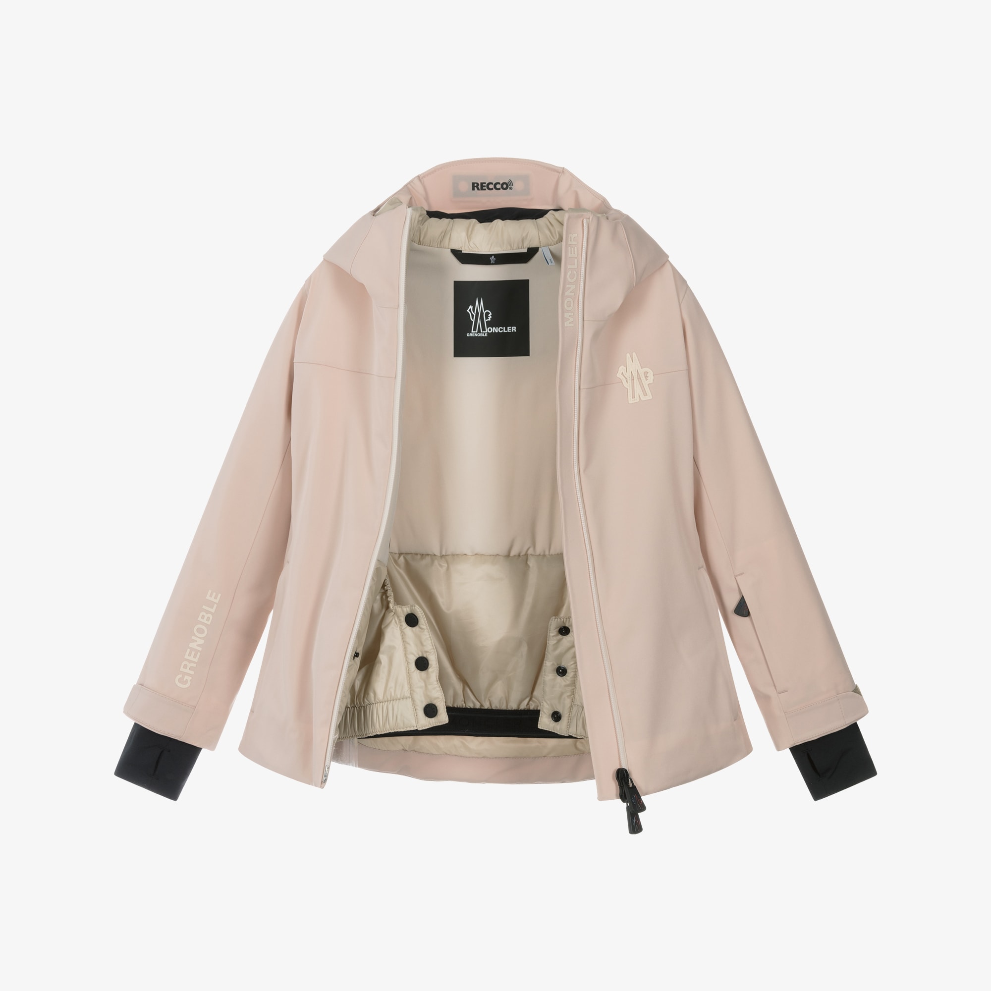 Girls Pink Yoline Technical Ski Jacket - View 7