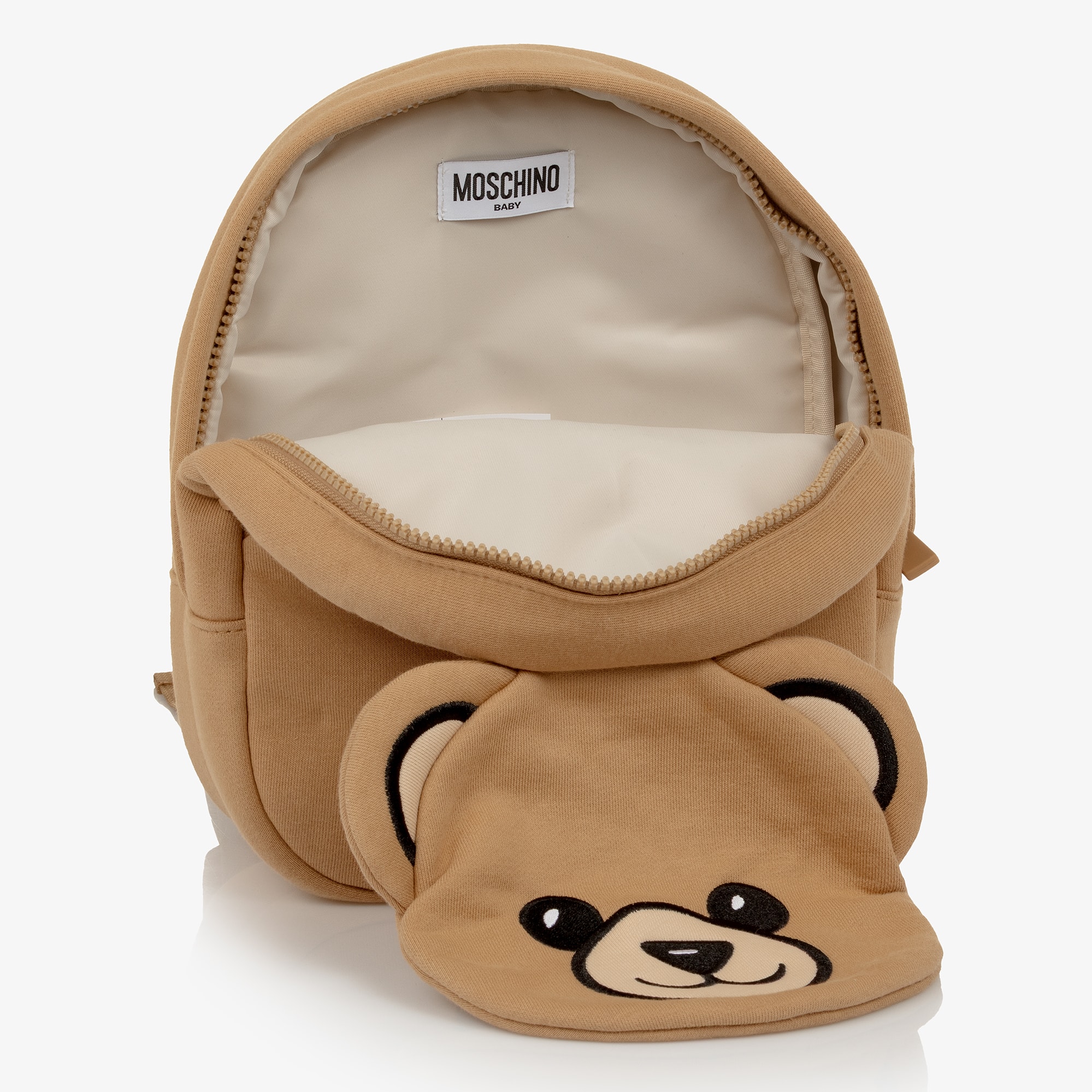Beige Moschino Teddy Bear Mini Backpack (26cm) - View 6