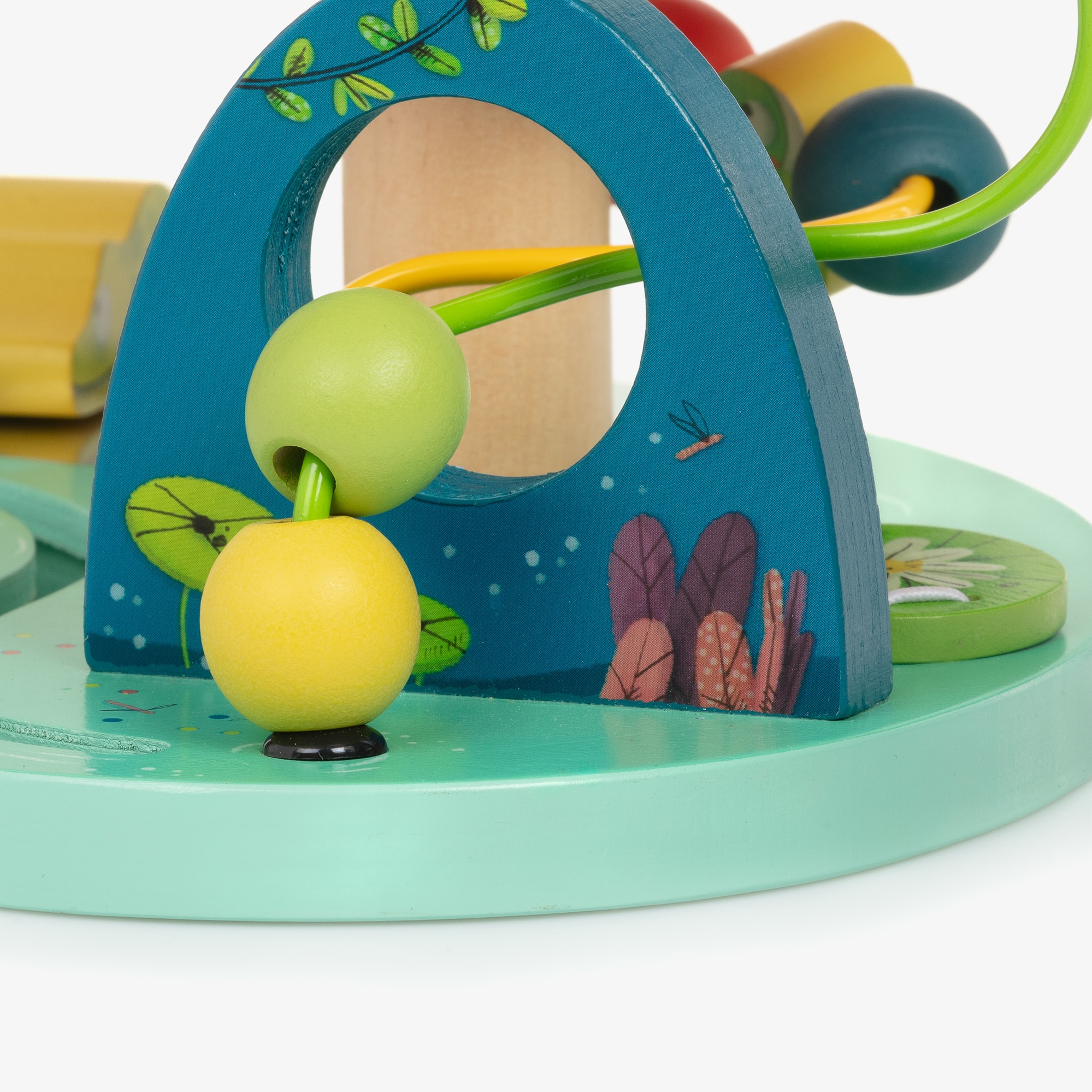 Wooden Jungle Bead Activity Toy (23cm) - View 6