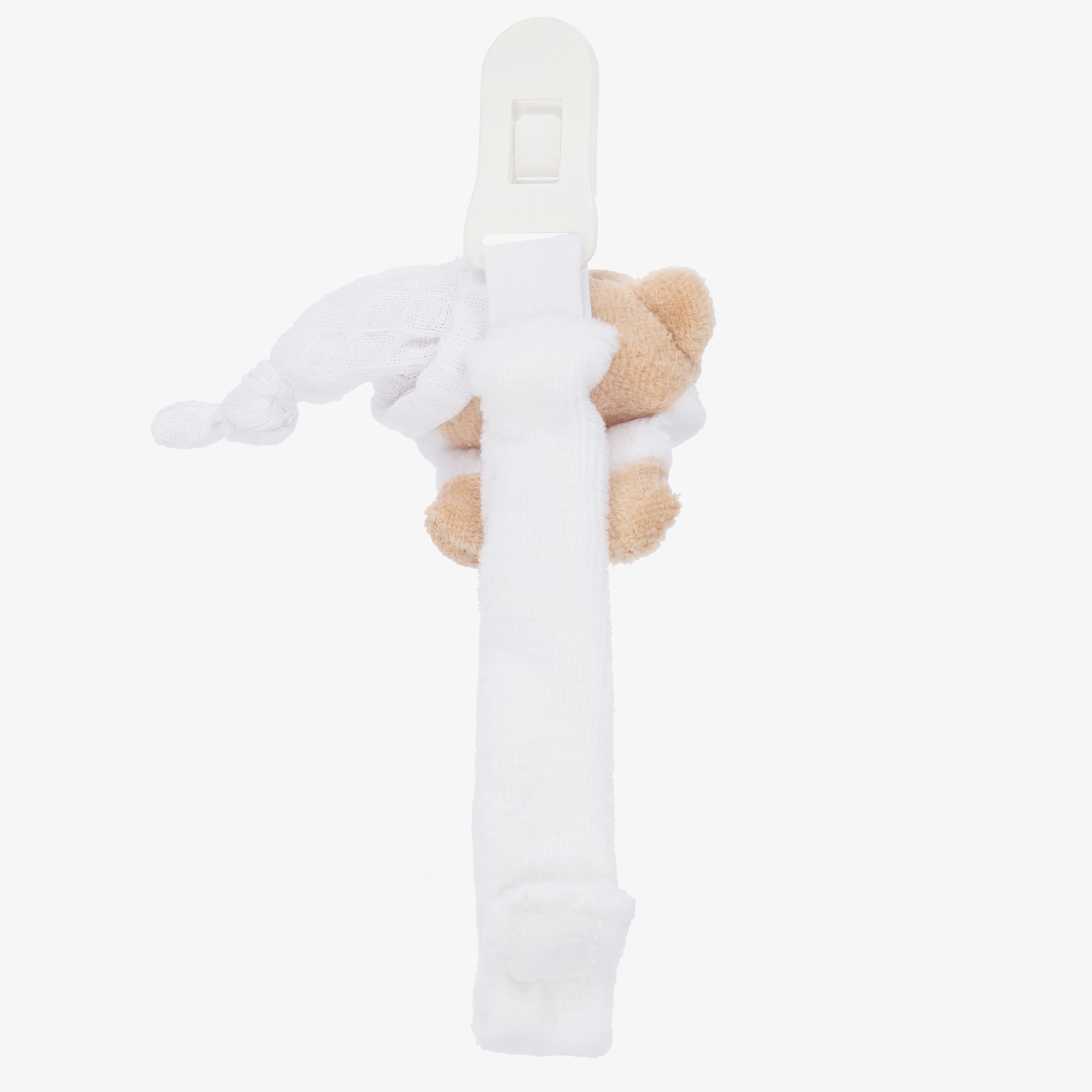 Ivory Dummy Clip & Bear - View 2