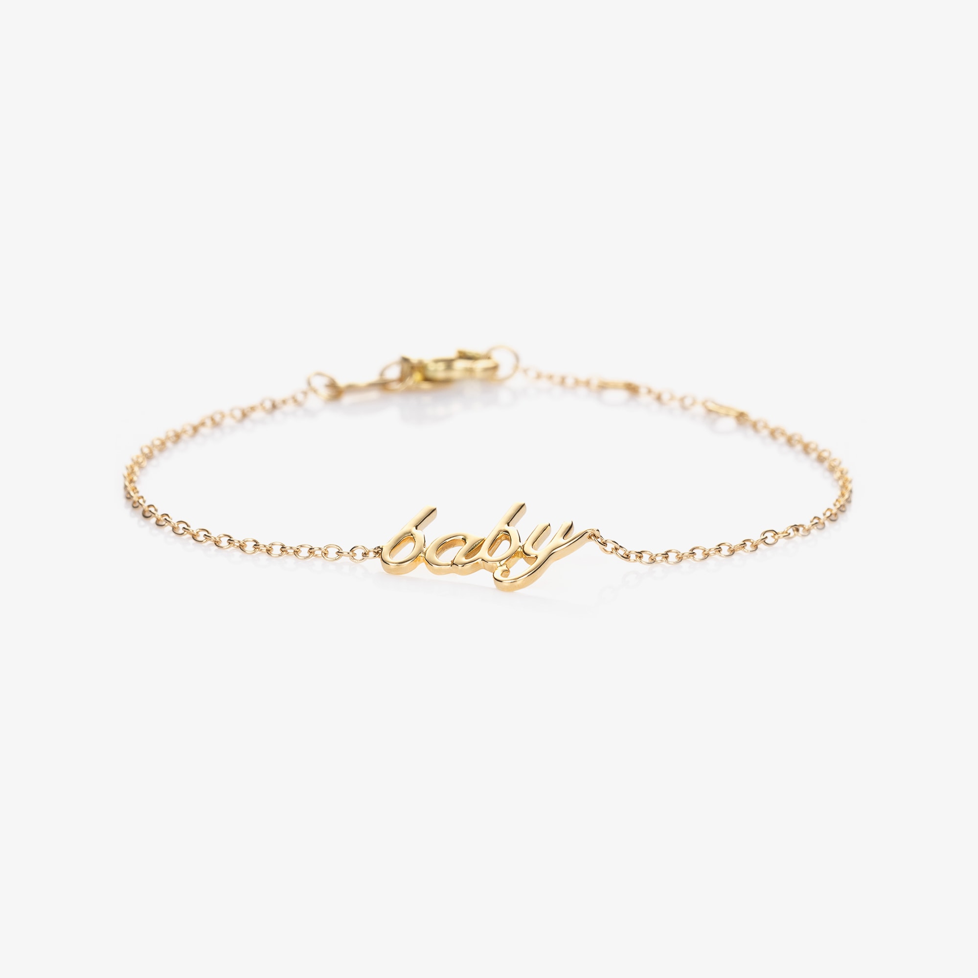 18kt Yellow Gold Baby Bracelet - View 1