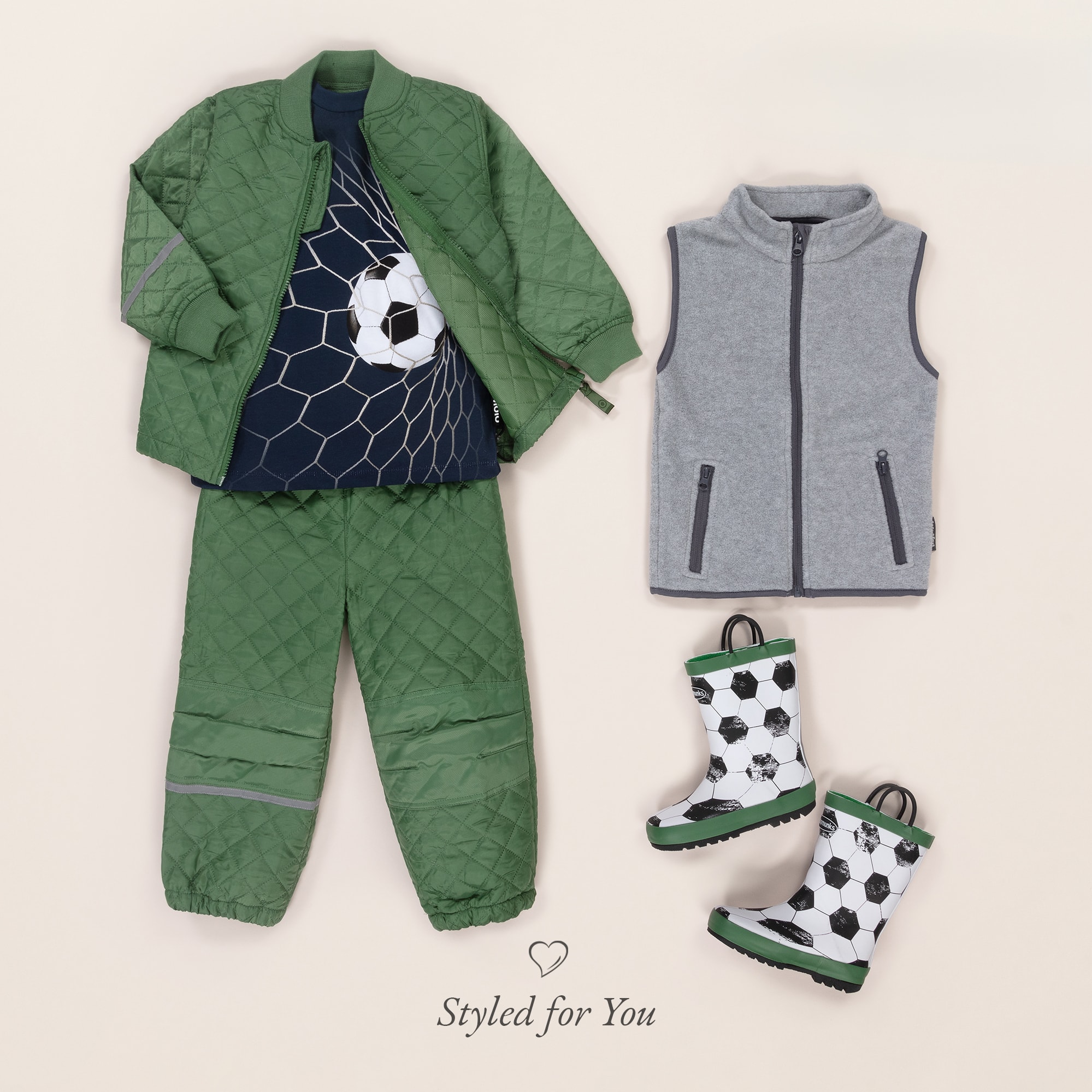 Navy Blue Fleece Gilet - View 4
