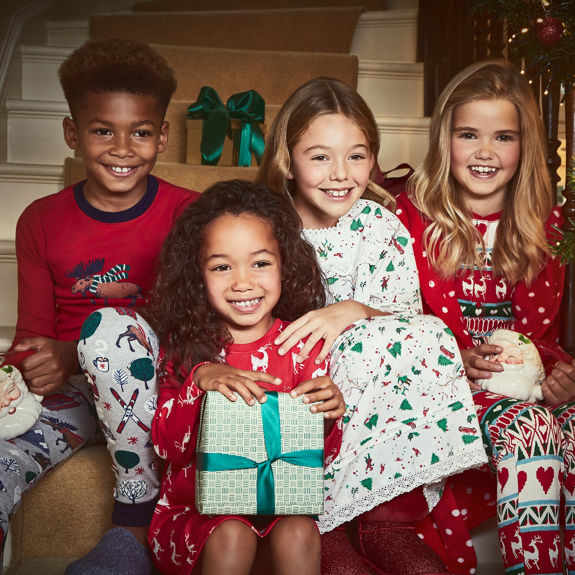 Girls Christmas Nightdress - View 2