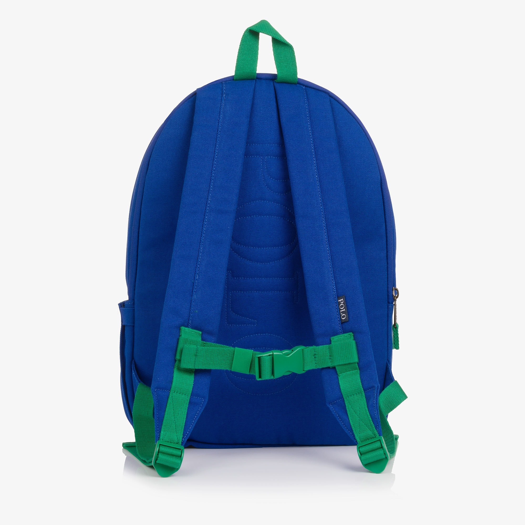 Royal Blue Backpack with Big Pony Embroidery (45cm) - View 4