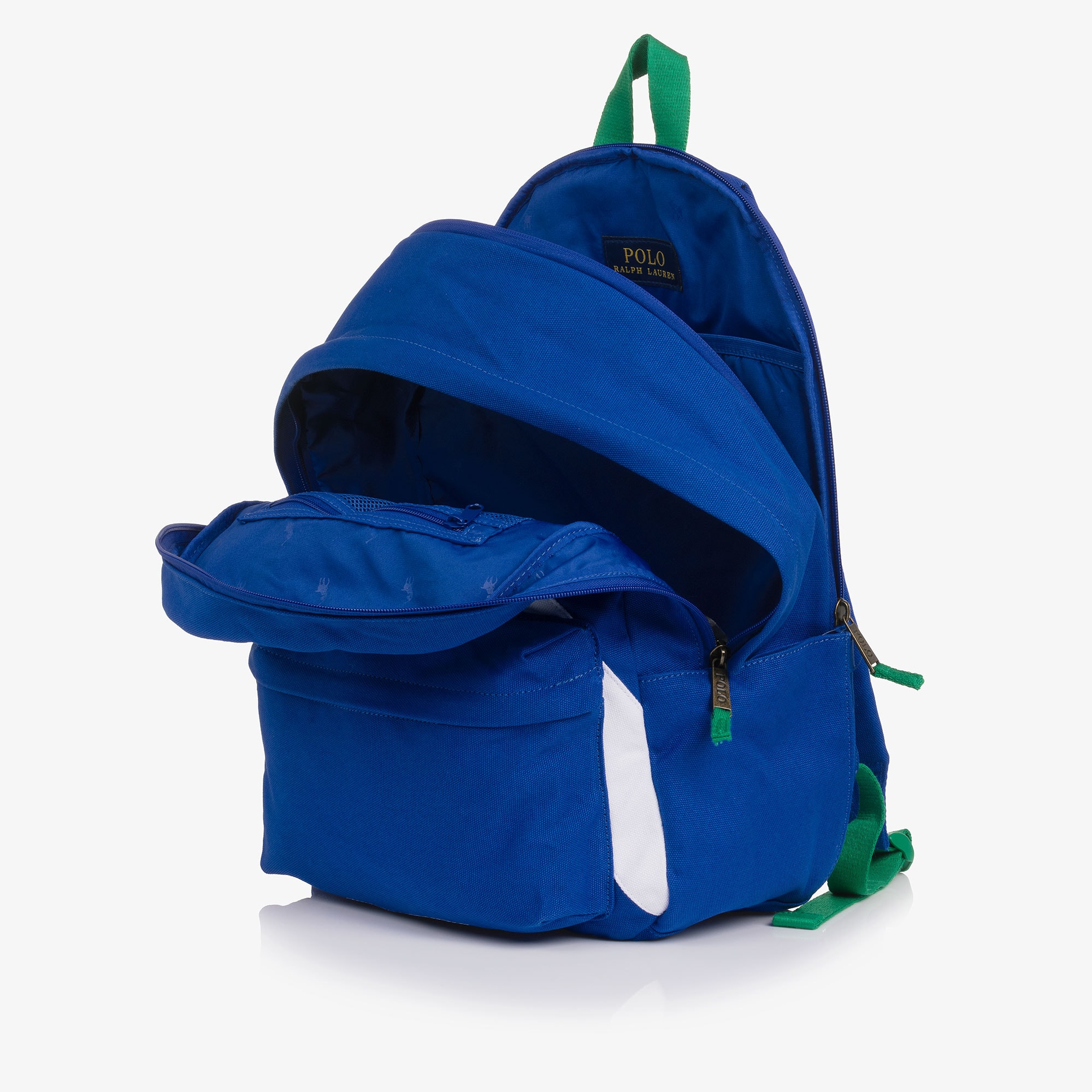 Royal Blue Backpack with Big Pony Embroidery (45cm) - View 6