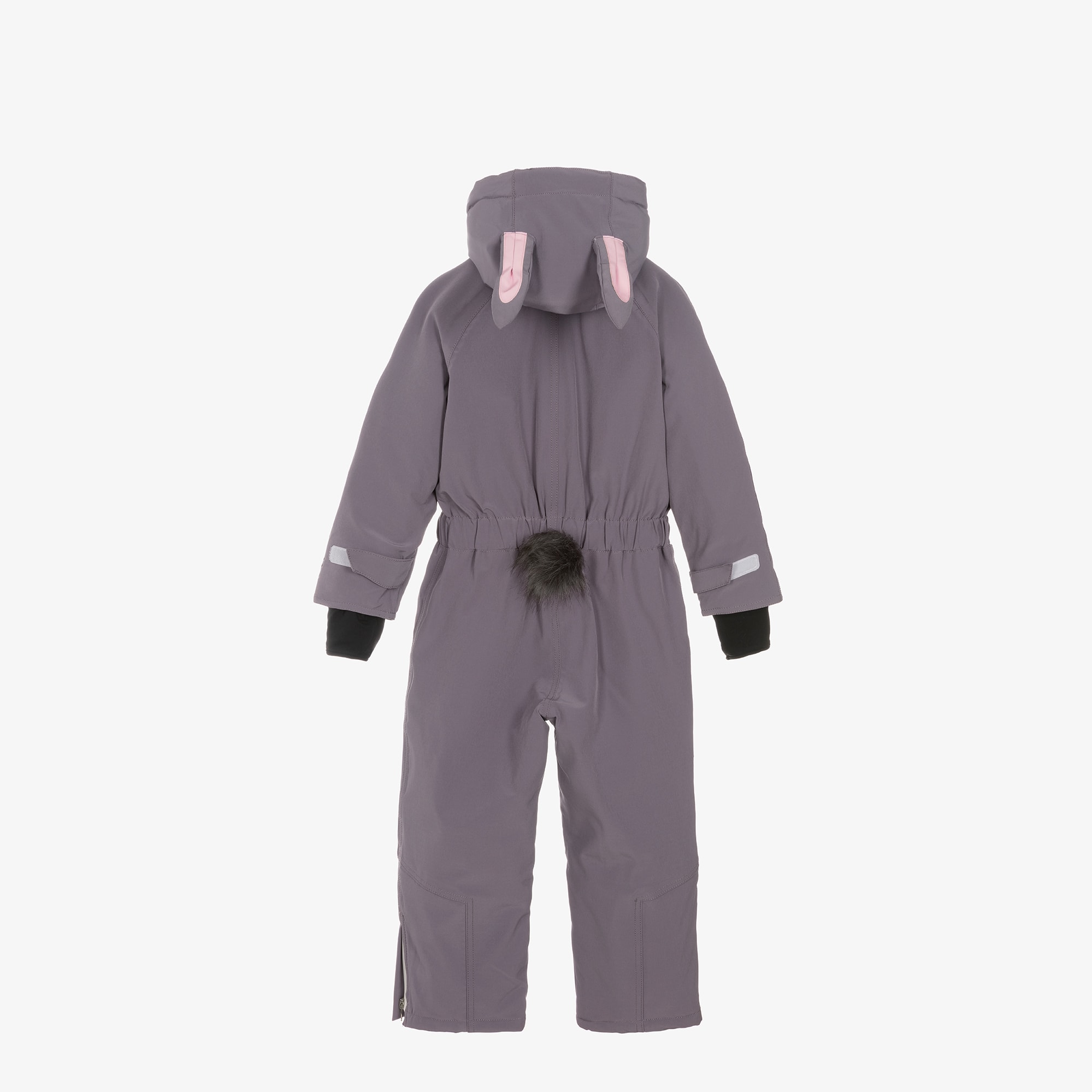 Grey Hop The Bunny Snowsuit - View 4