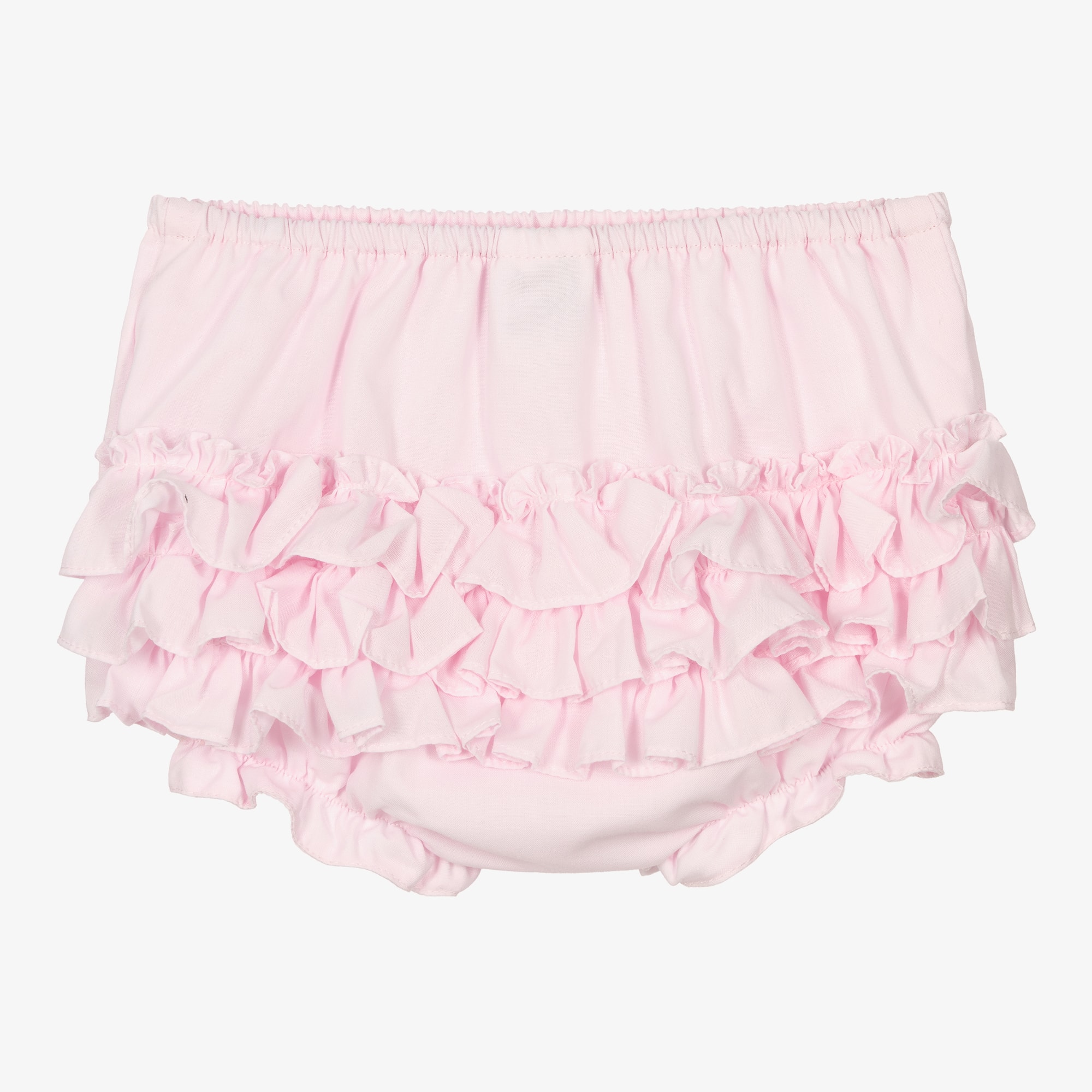 Baby Girls Pink Frilly Knickers - View 3