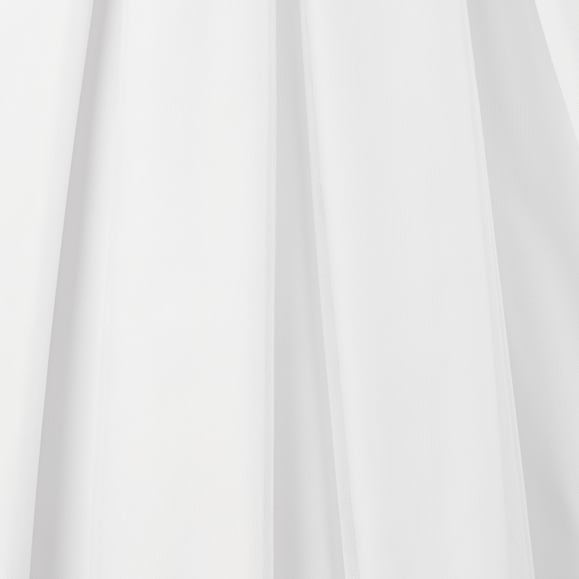 Girls White Tulle & Lace Dress - View 5