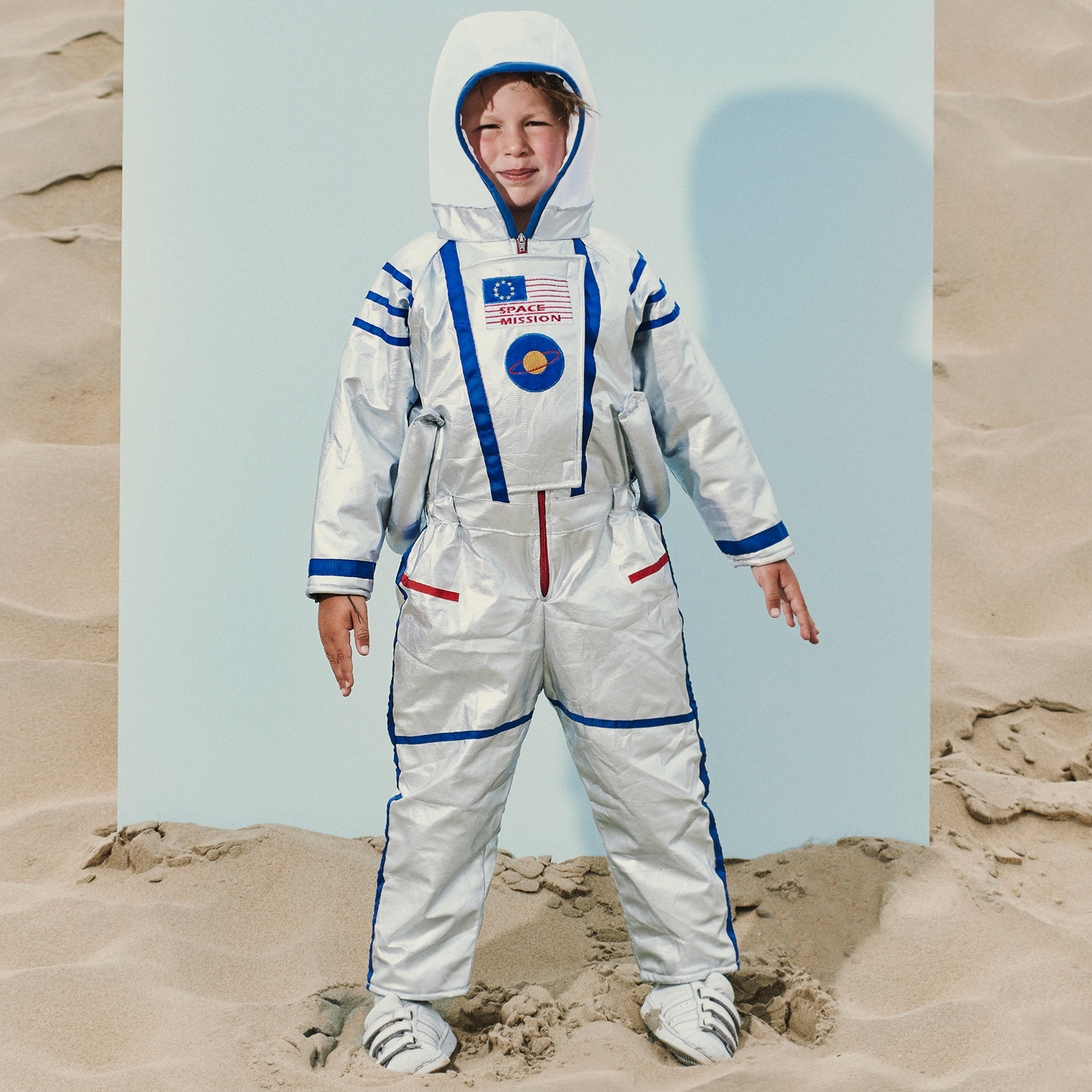 Silver Astronaut Costume - View 2