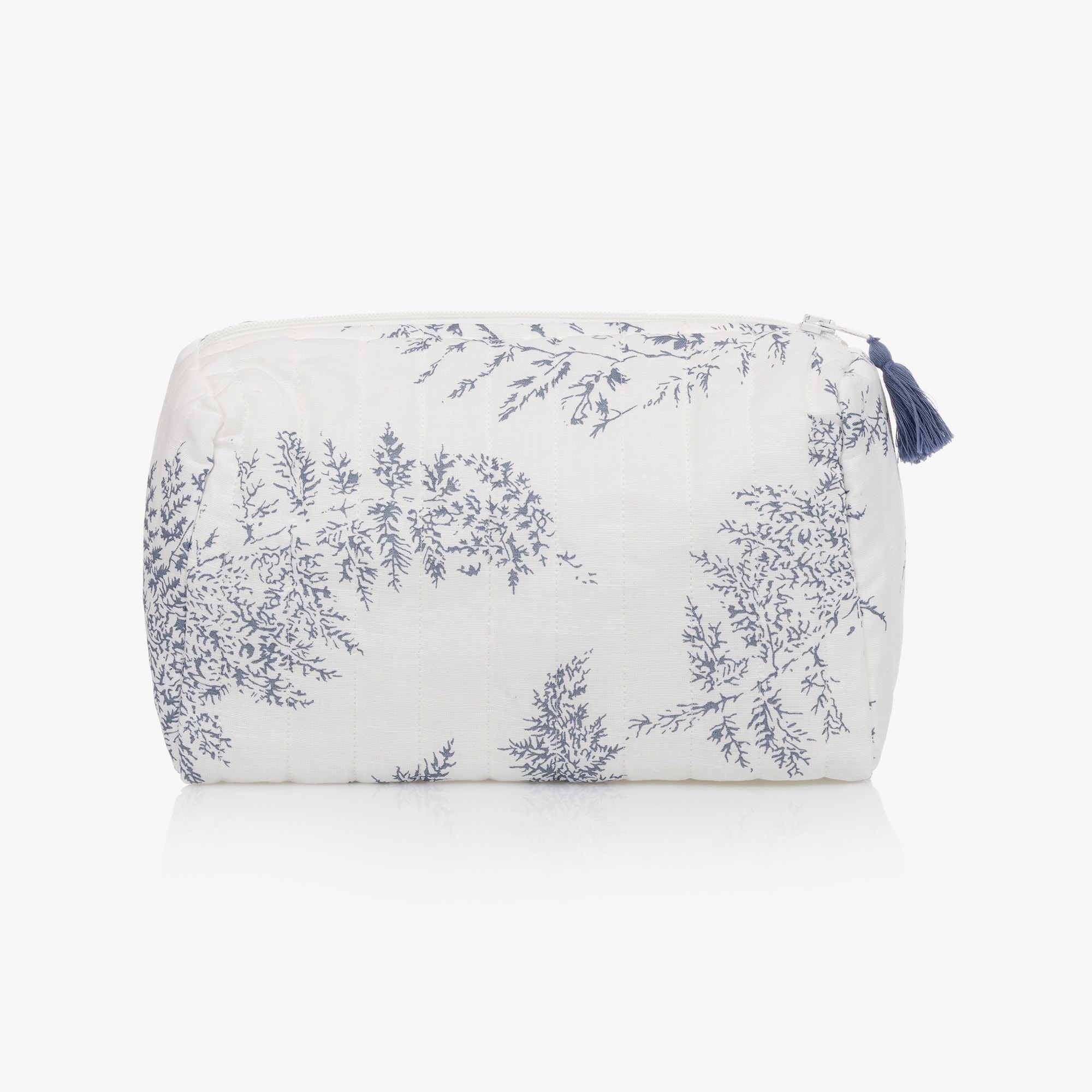 White & Blue Wash Bag (26cm) - View 3