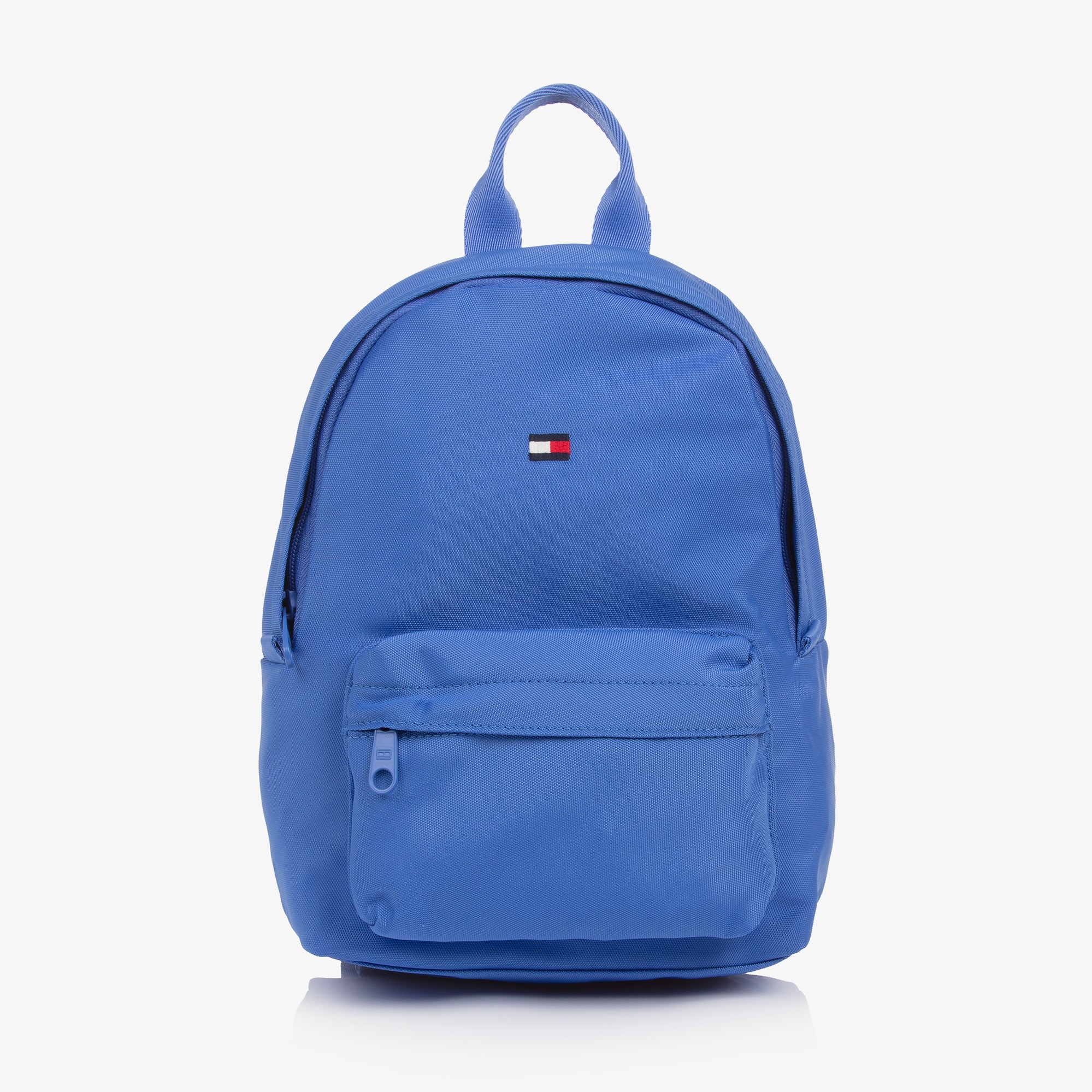 Blue Canvas Mini Backpack (29cm) - View 1